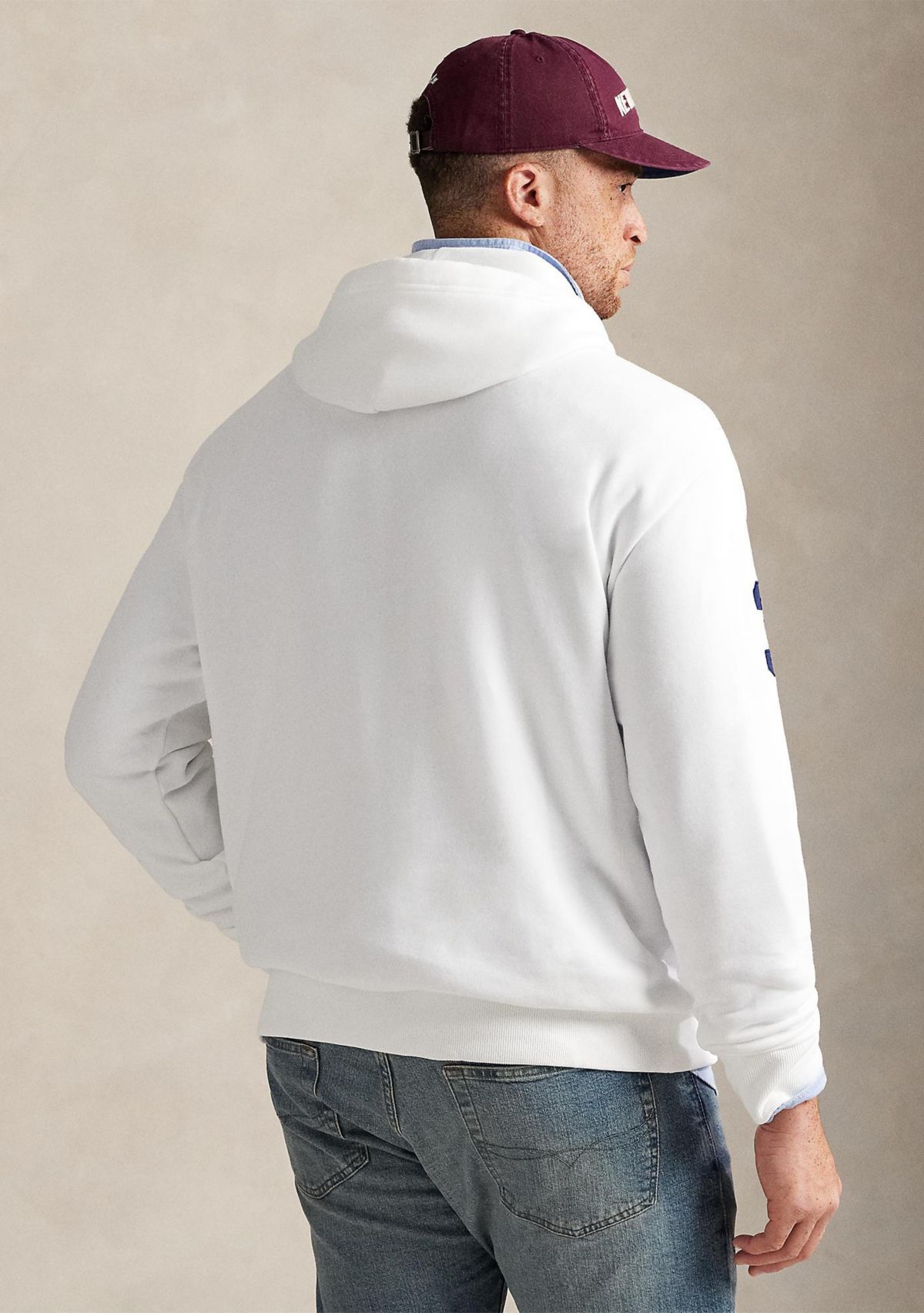 Big & Tall 20th Anniversary Crest Fleece Hoodie