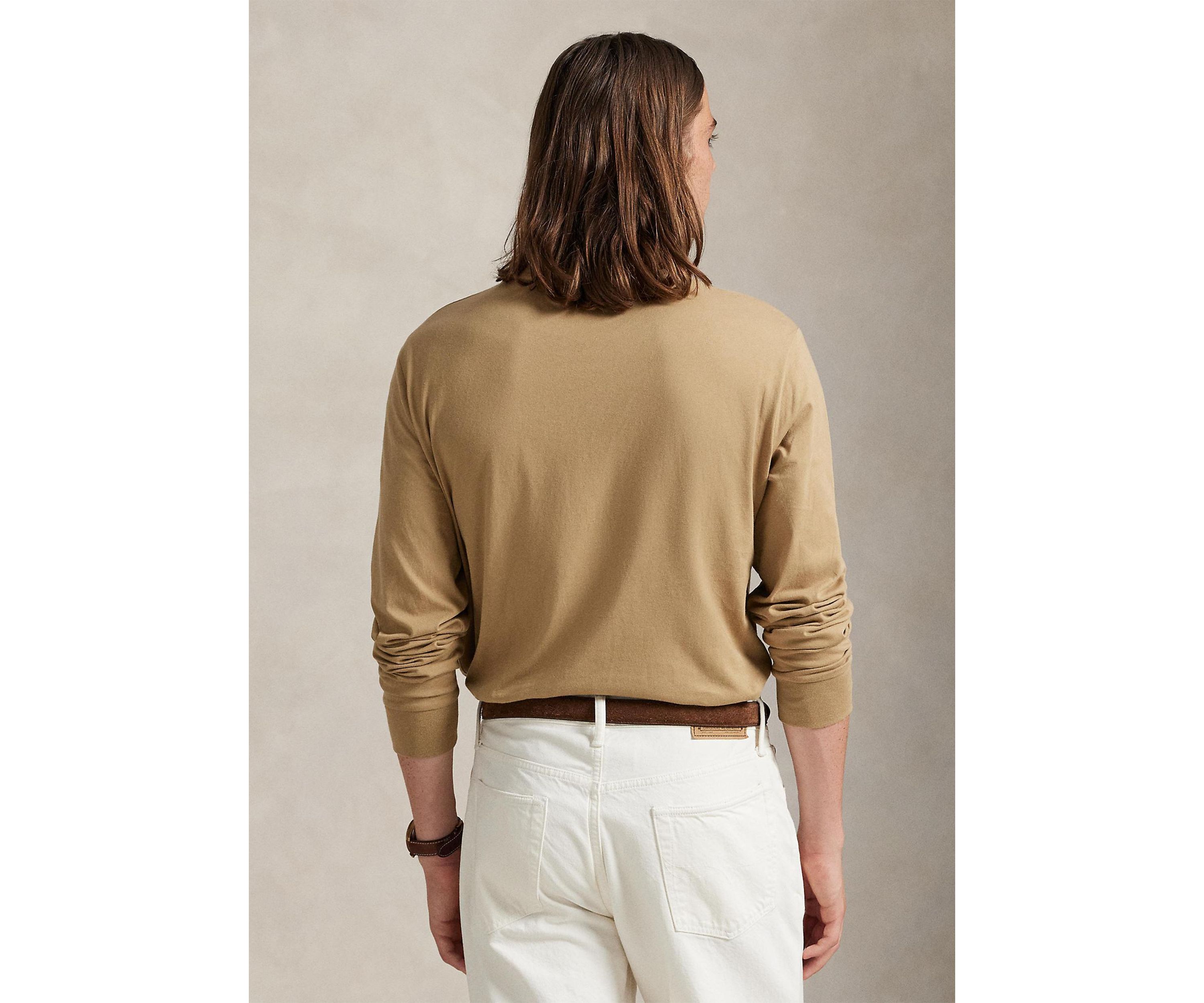 Classic Fit Jersey Long-Sleeve T-Shirt