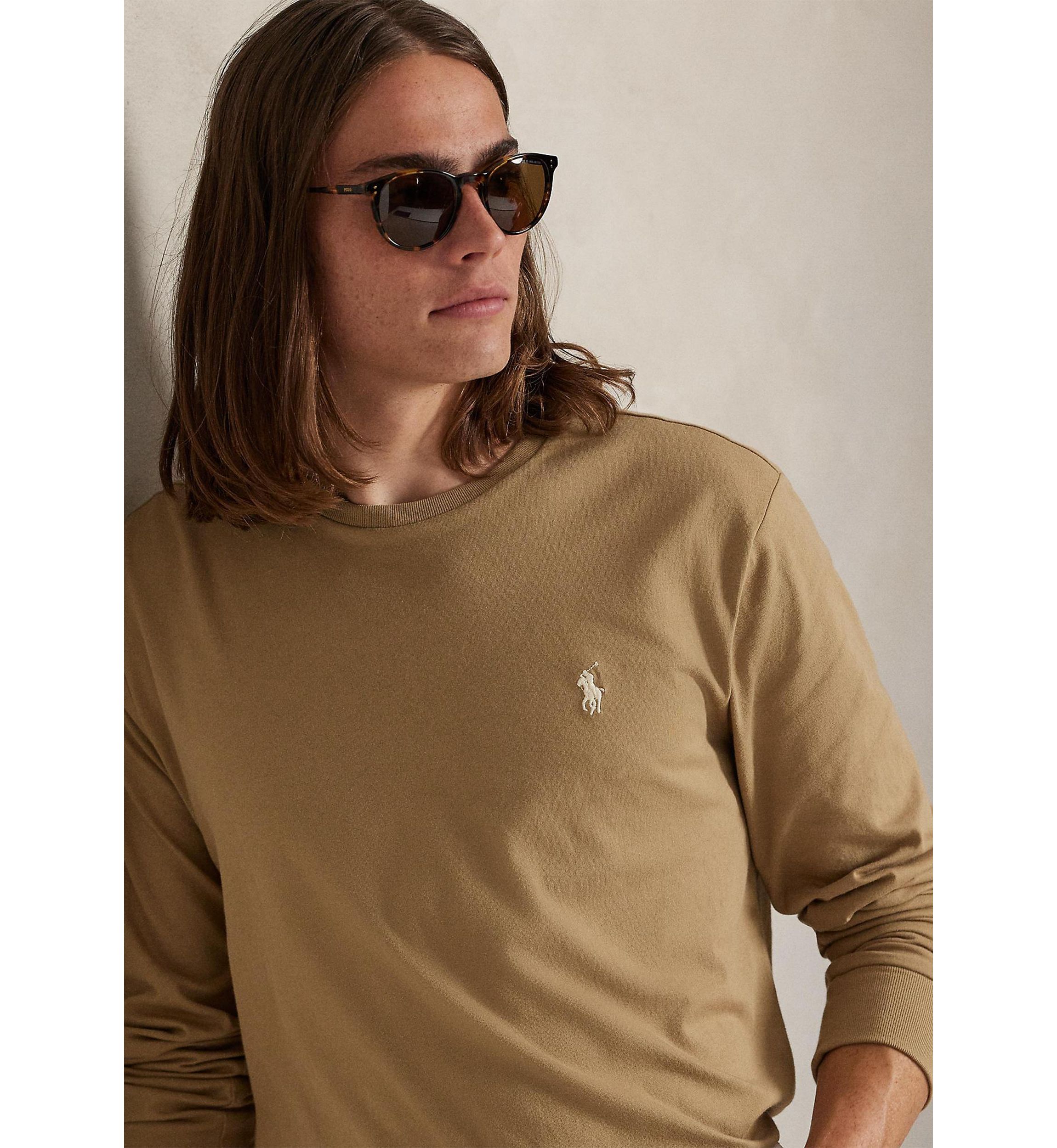 Classic Fit Jersey Long-Sleeve T-Shirt
