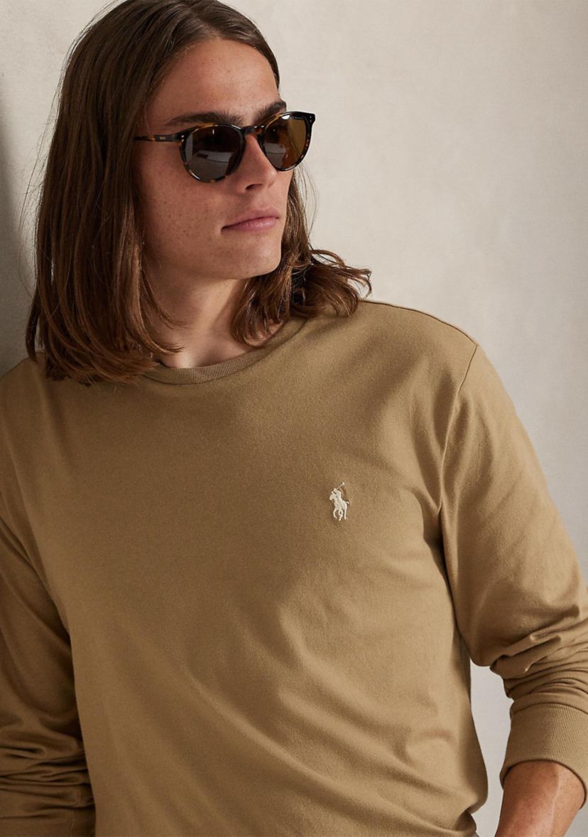 Classic Fit Jersey Long-Sleeve T-Shirt