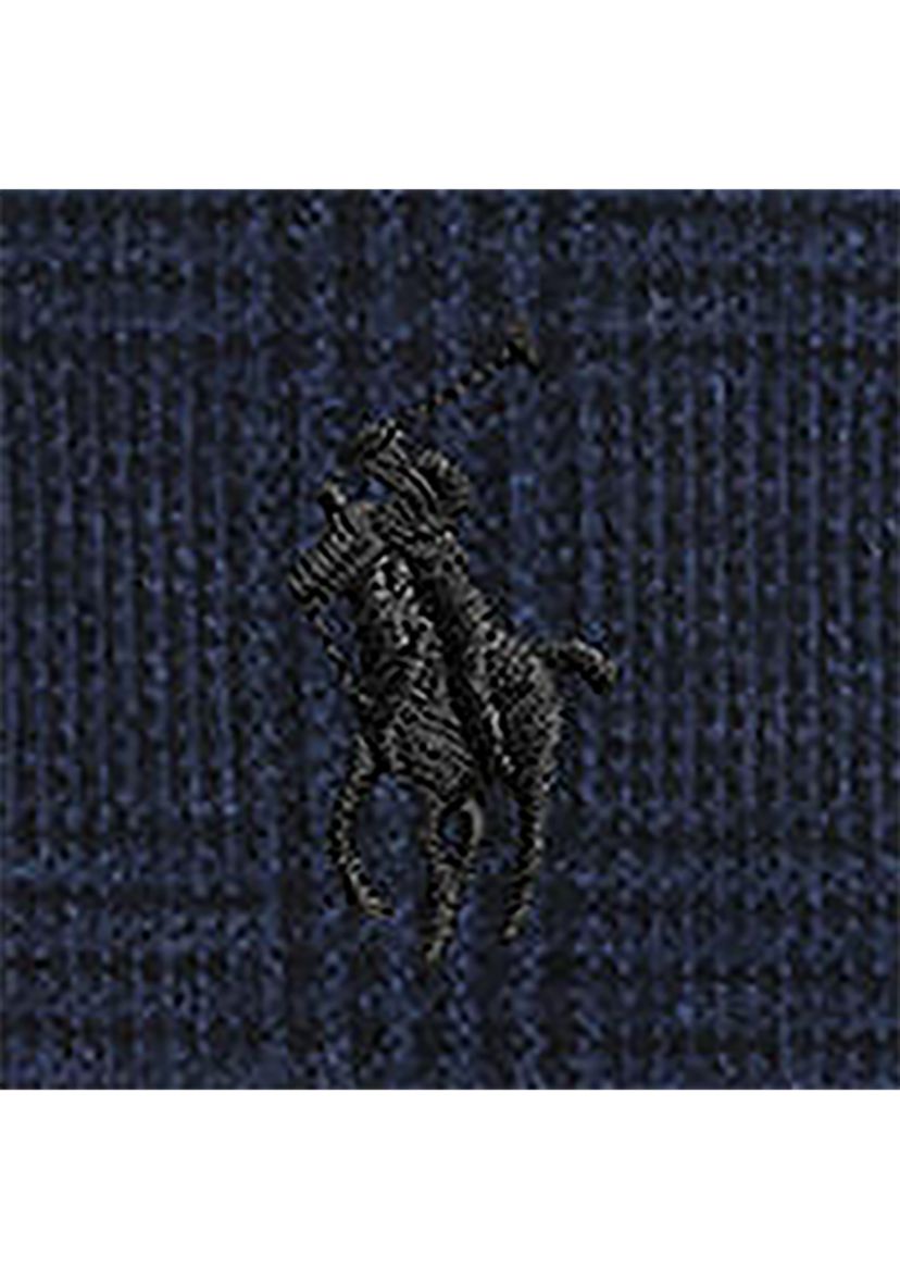 Classic Fit Glen Plaid Jersey Polo Shirt