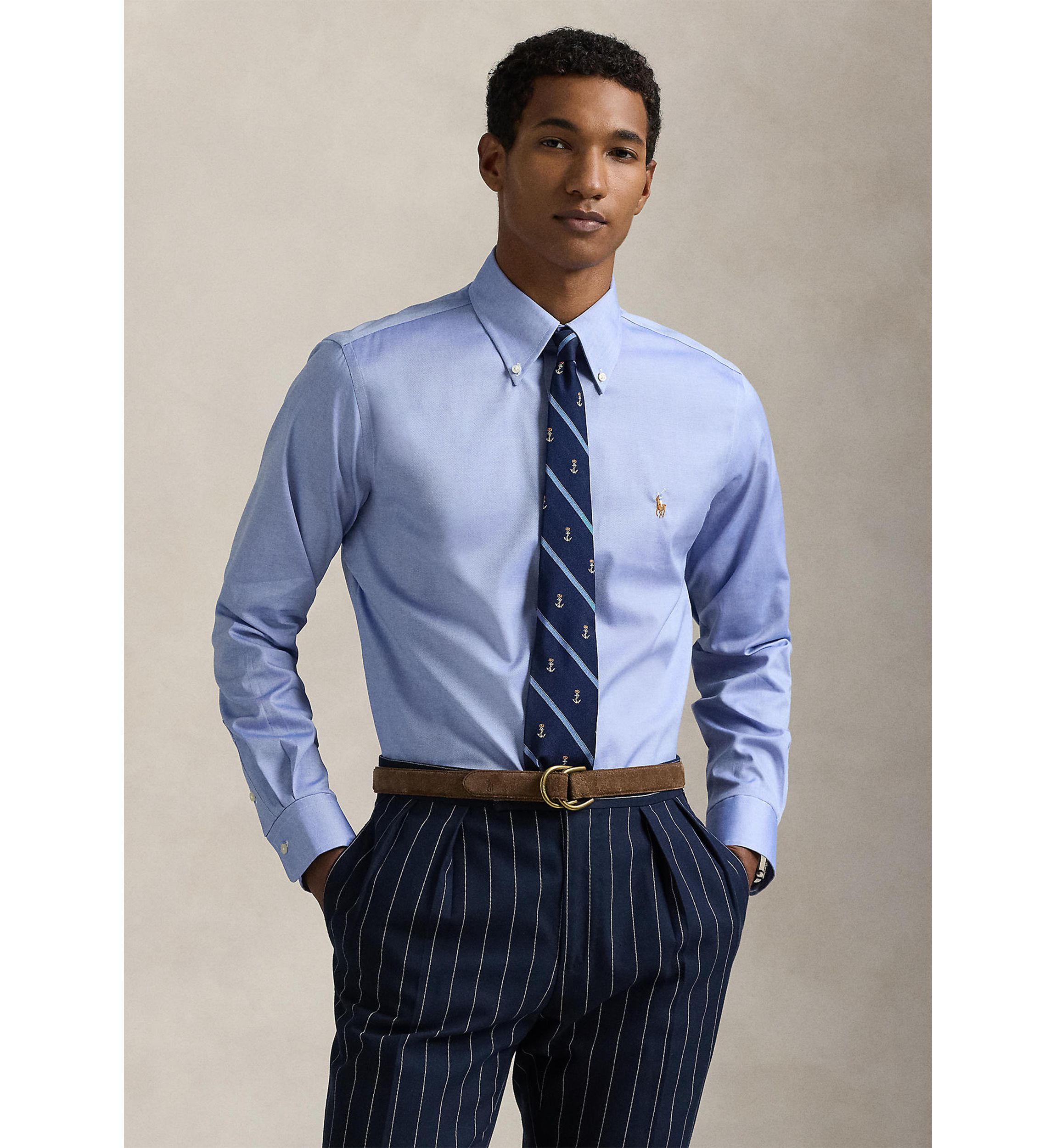 Classic Fit Pinpoint Oxford Shirt