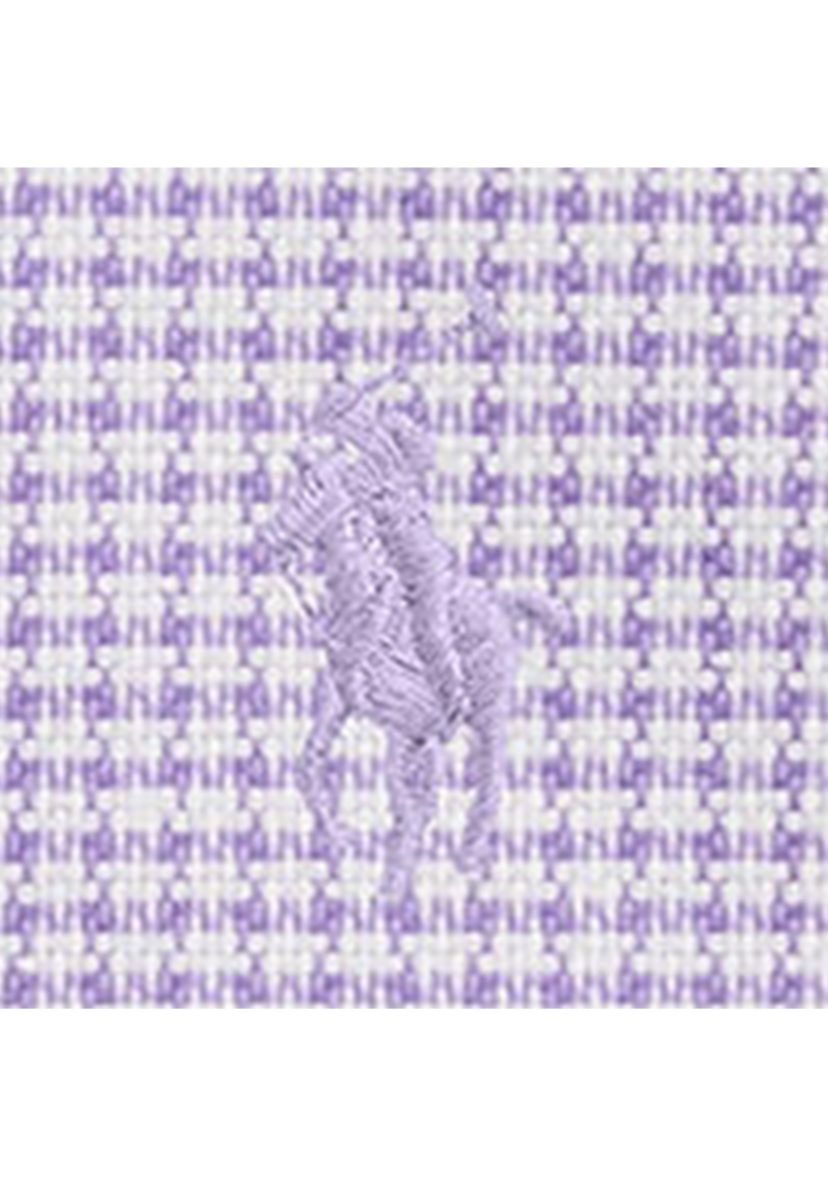 Classic Fit Checked Basket Weave Shirt