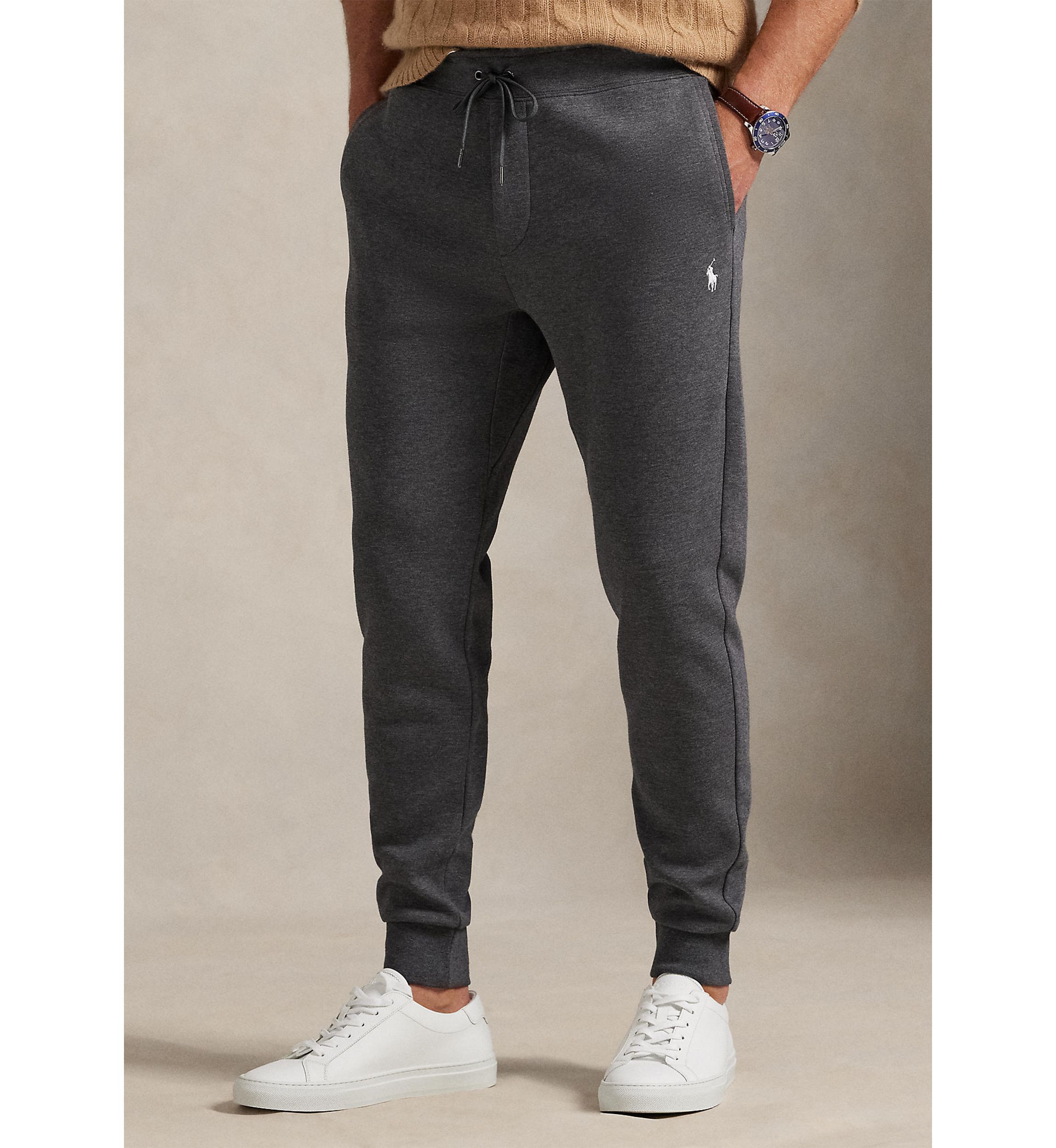 Double-Knit Jogger Pants