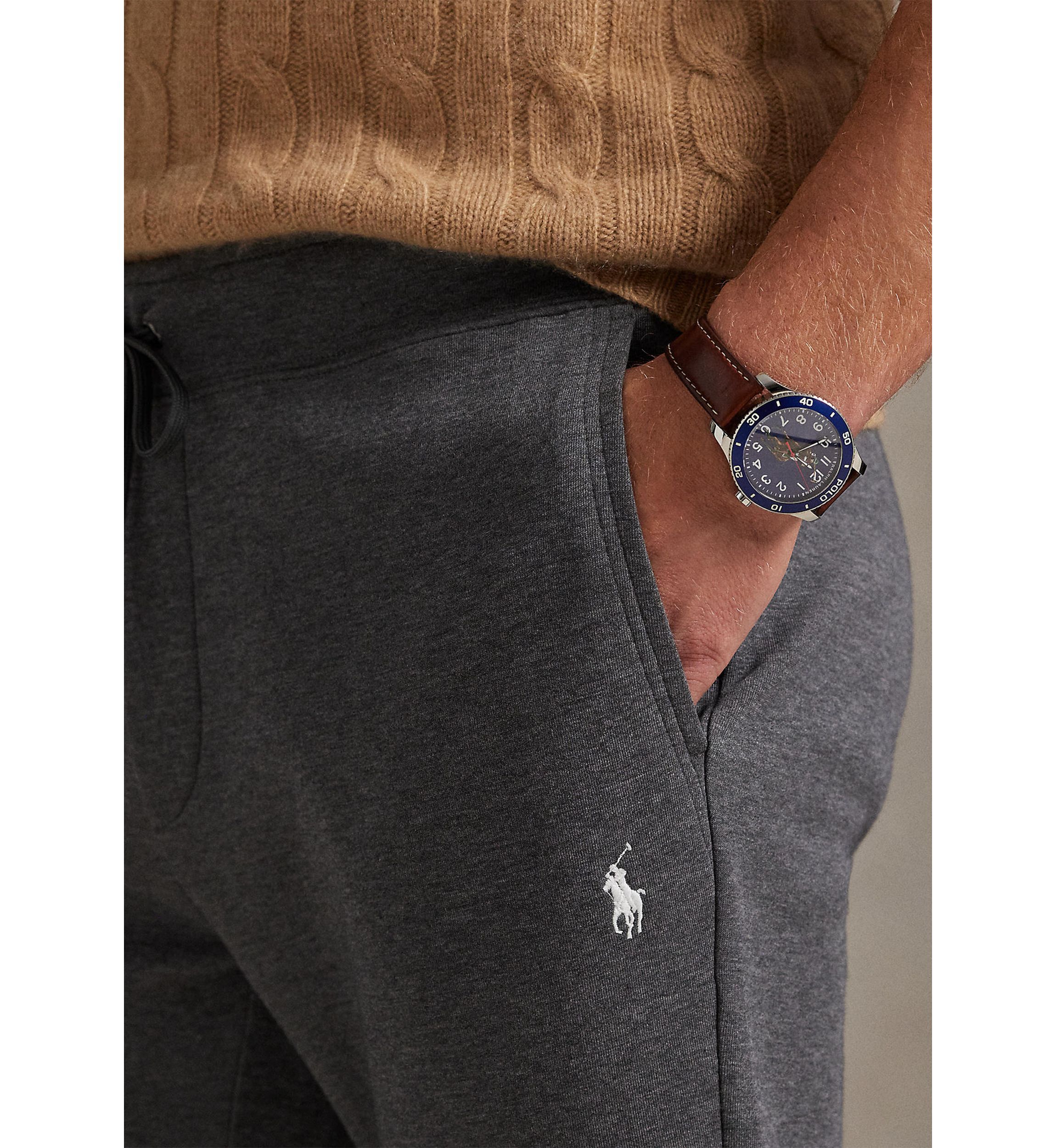 Double-Knit Jogger Pants