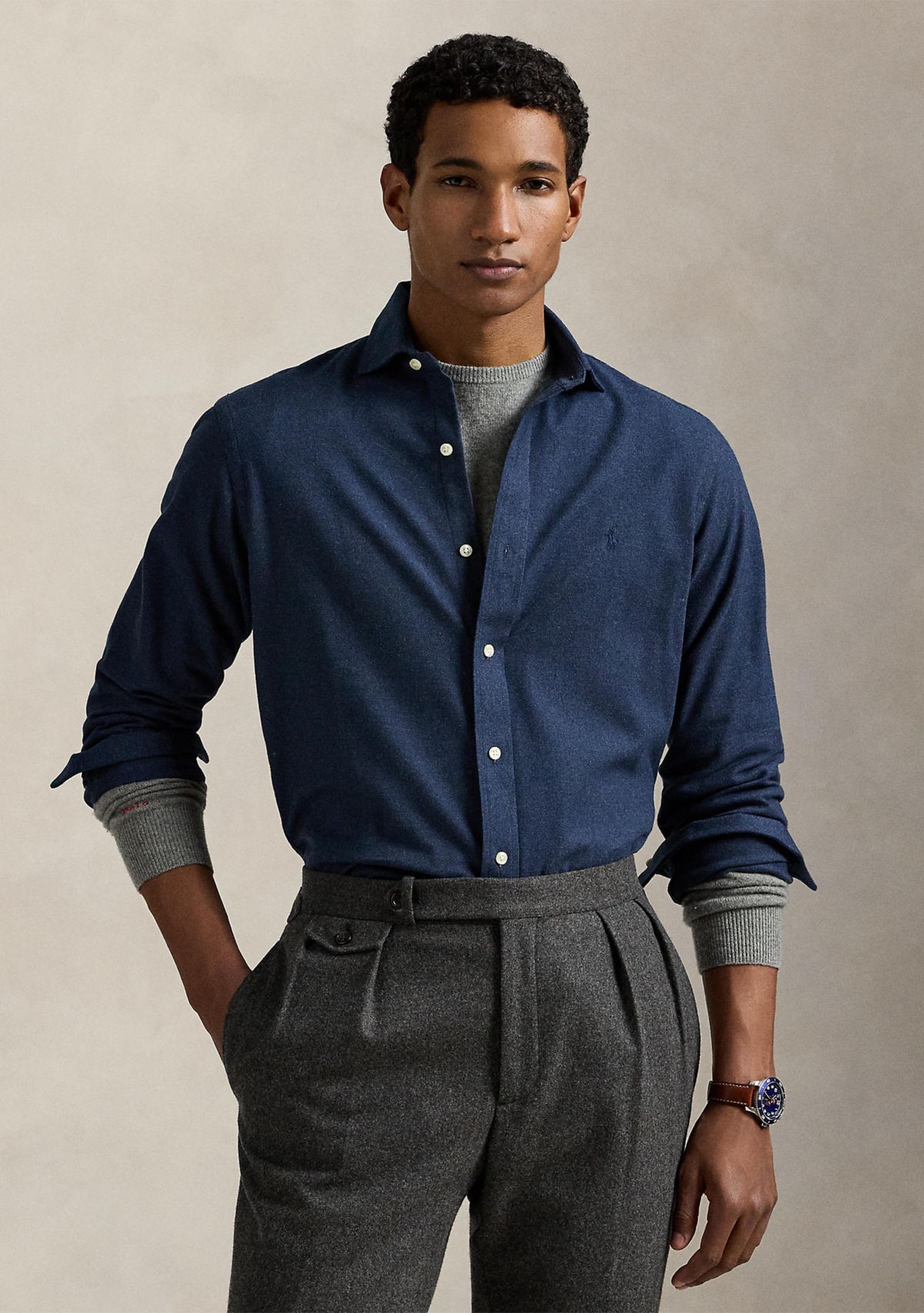 Classic Fit Performance Twill Shirt