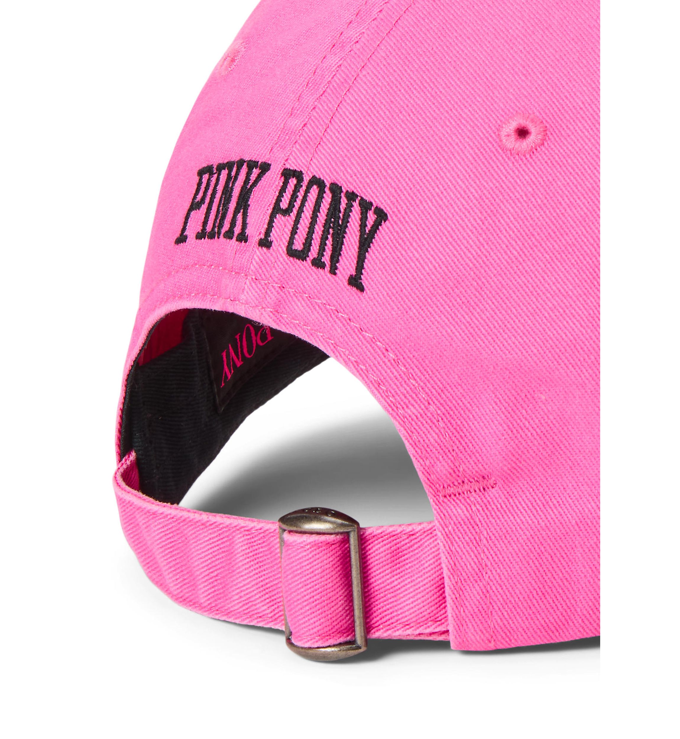 Pink Pony Twill Ball Cap