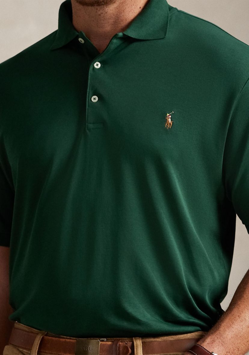 Big & Tall Soft Cotton Polo Shirt