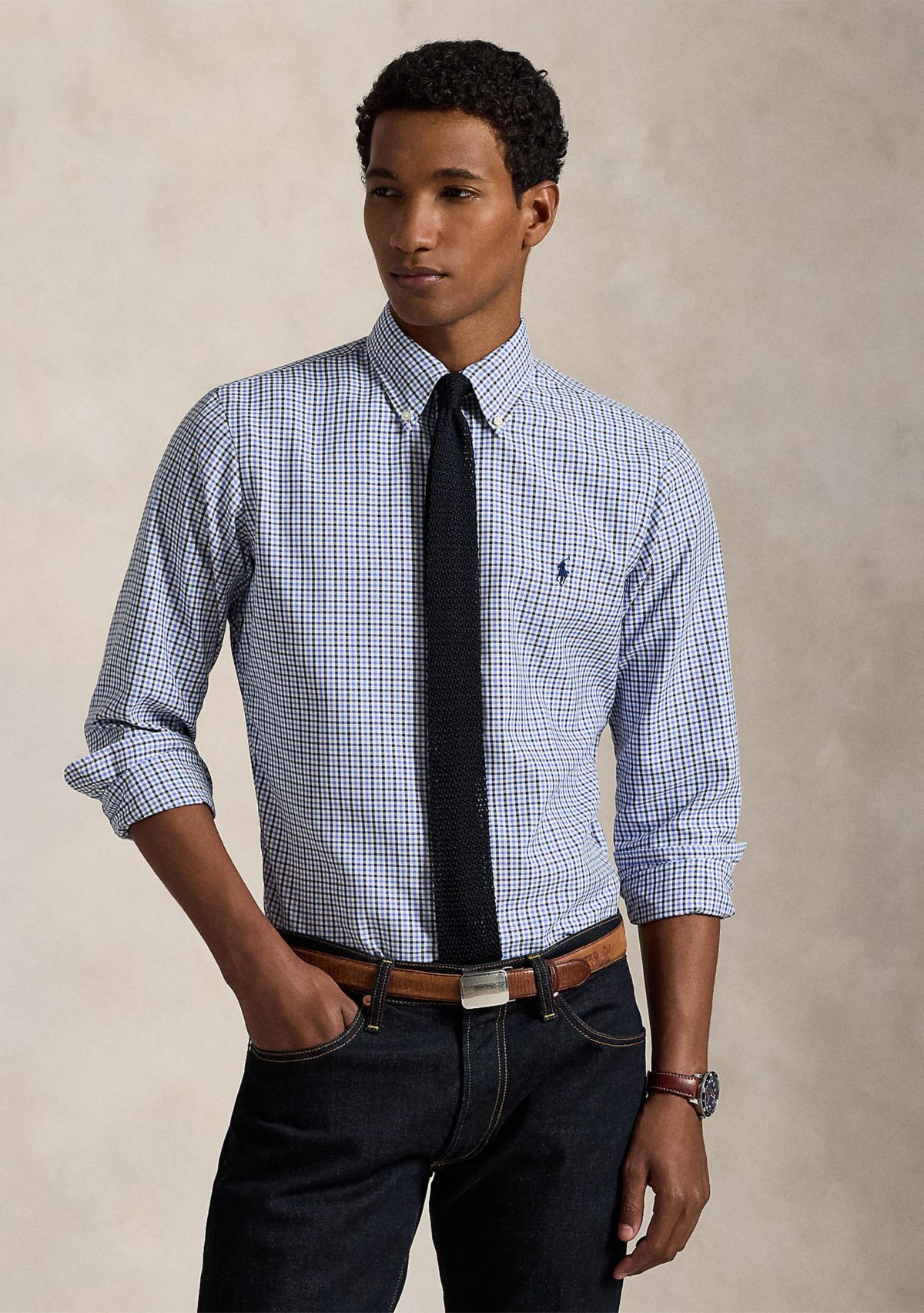 Classic Fit Performance Oxford Shirt
