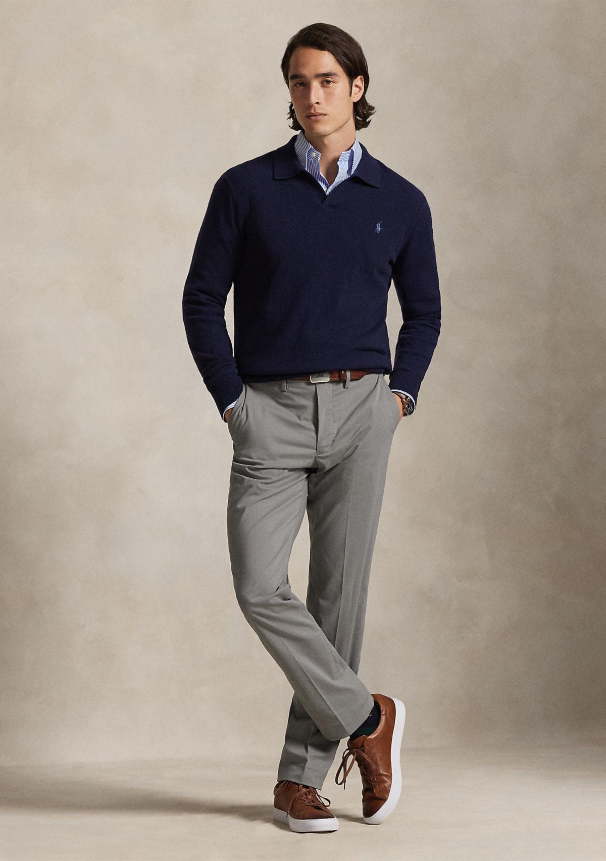 Straight Fit Performance Twill Pants