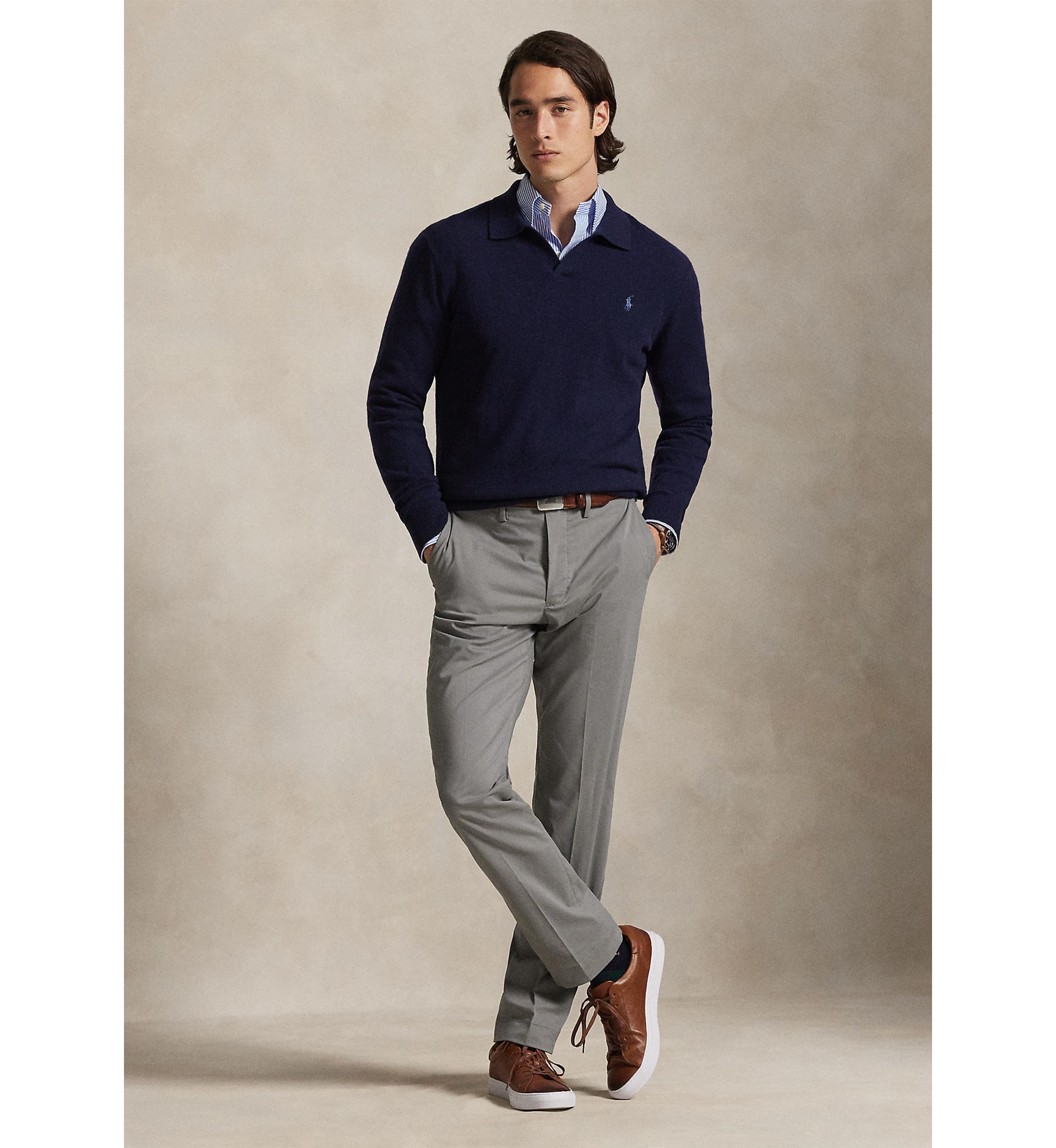Straight Fit Performance Twill Pants