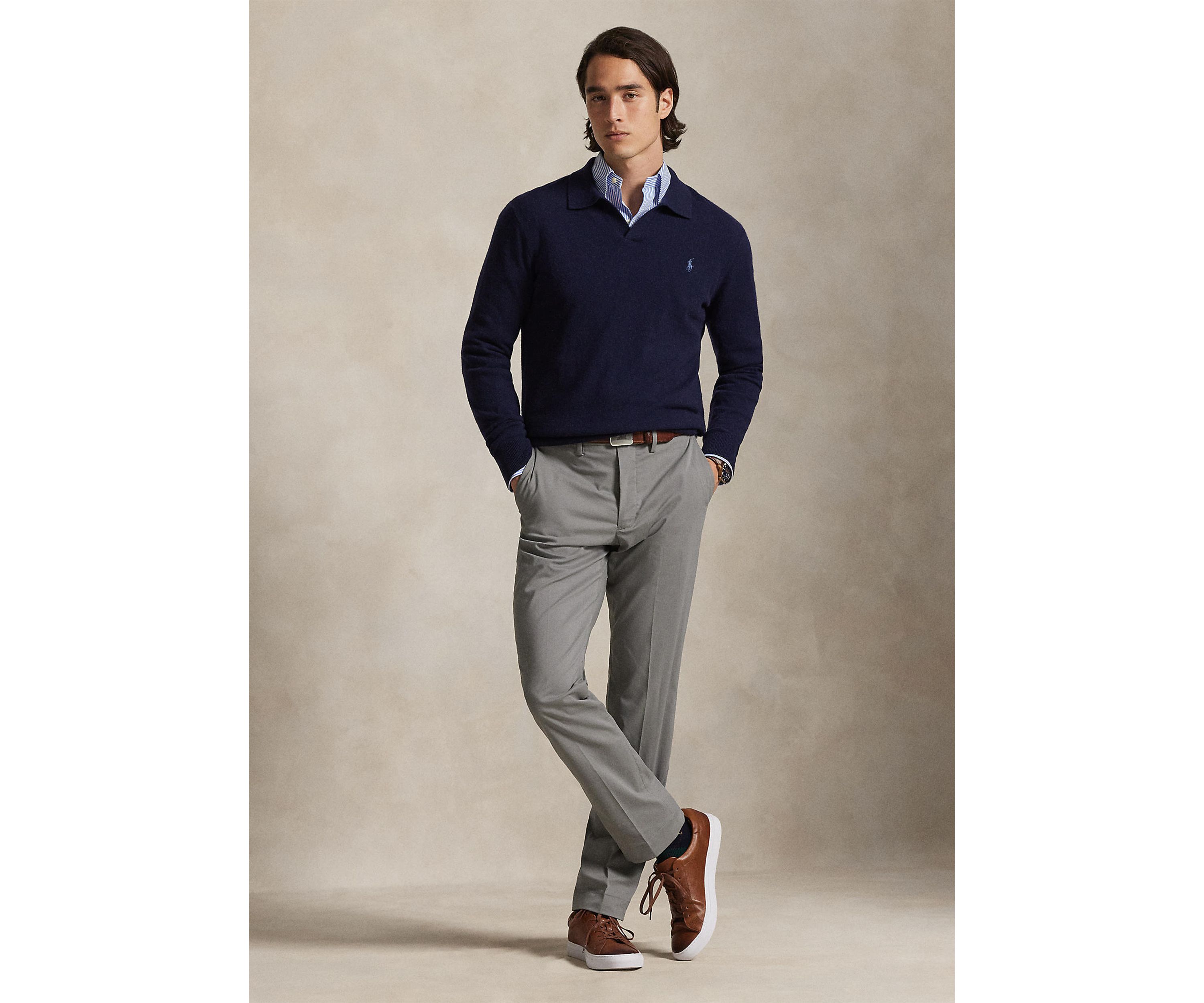 Straight Fit Performance Twill Pants