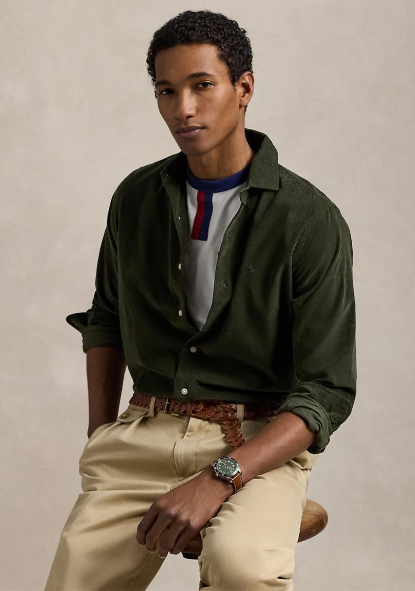 Classic Fit Corduroy Shirt