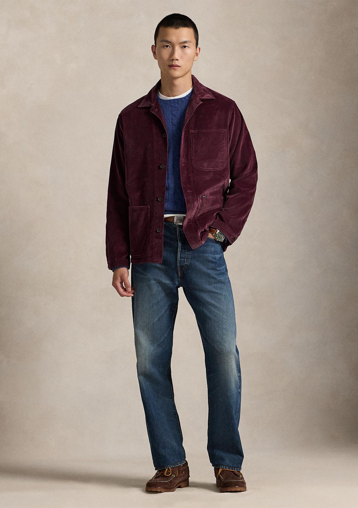 Corduroy Utility Overshirt
