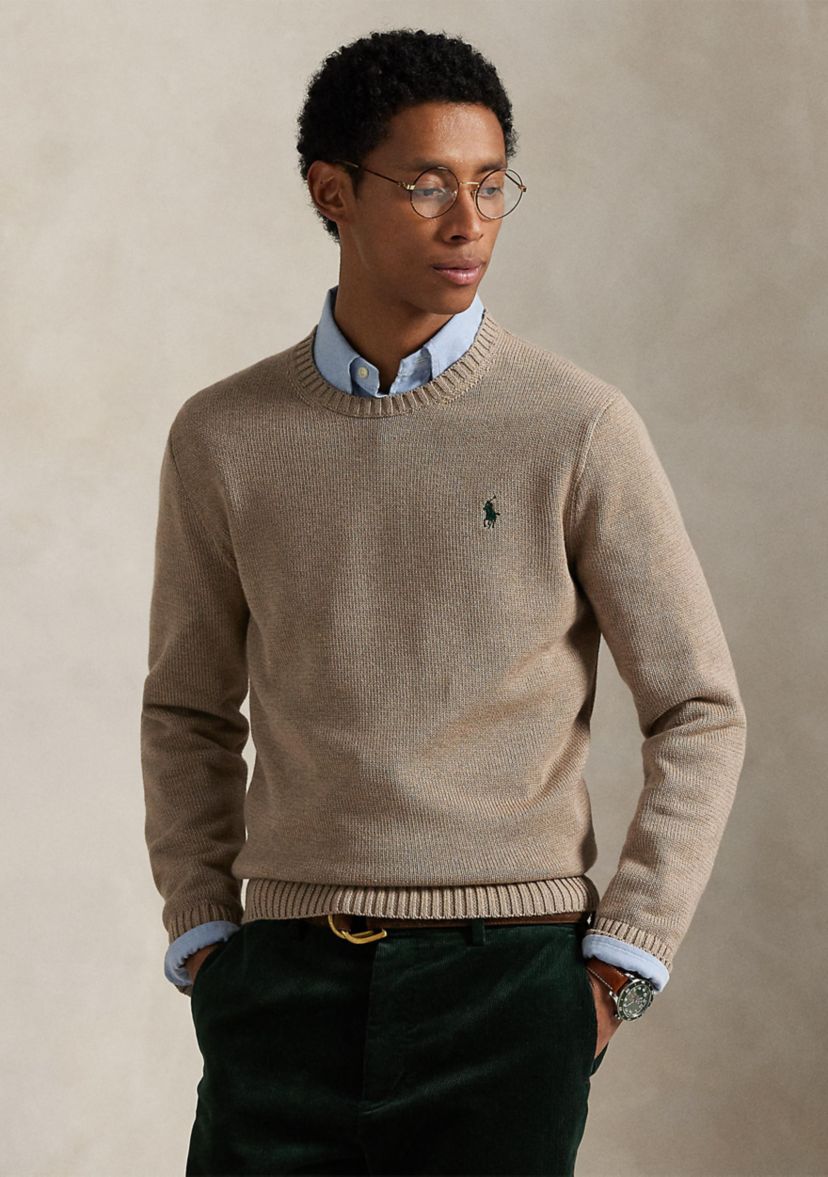 Cotton Crewneck Sweater