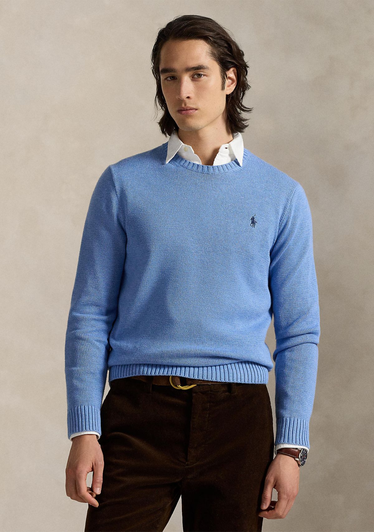 Cotton Crewneck Sweater