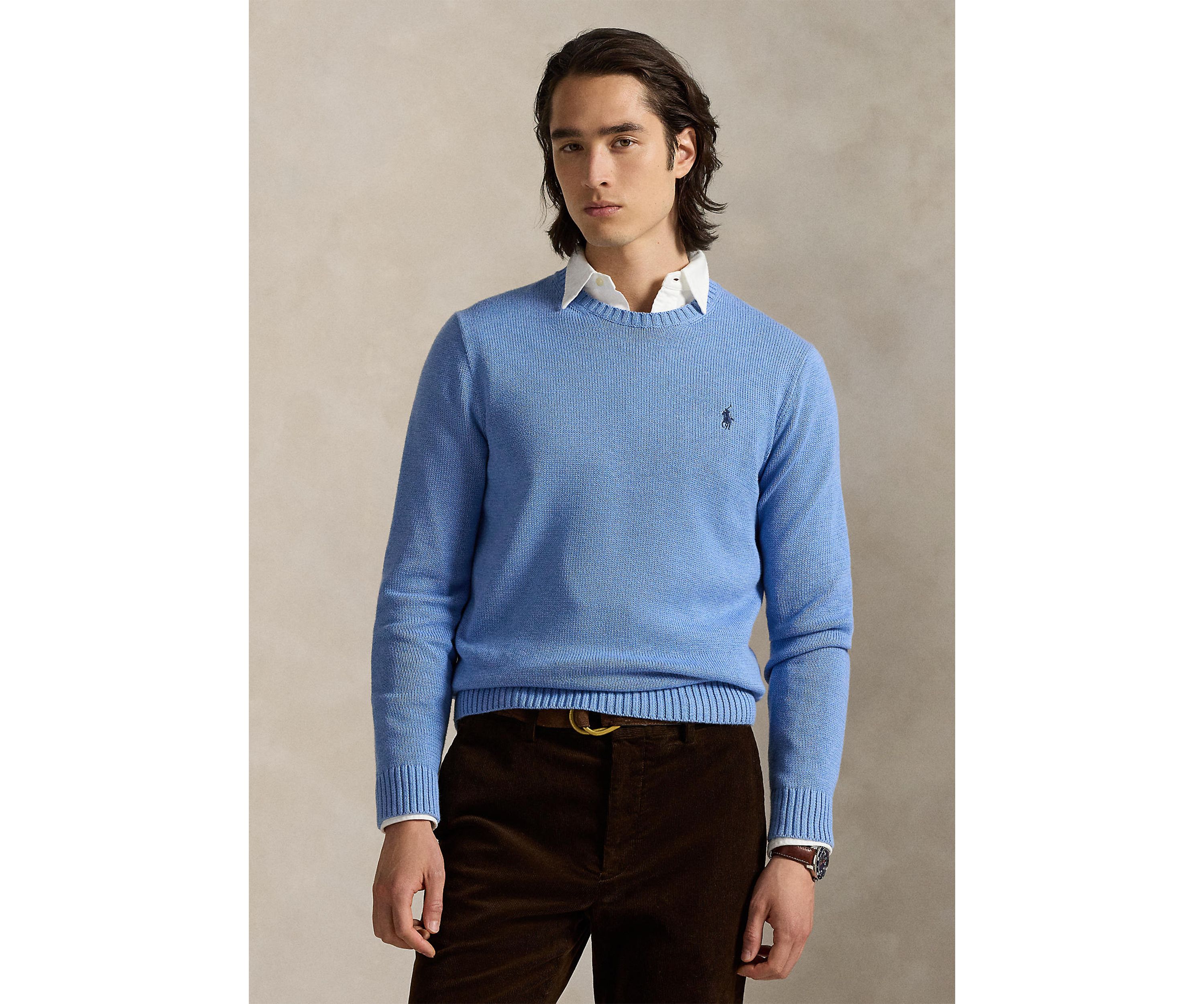 Cotton Crewneck Sweater