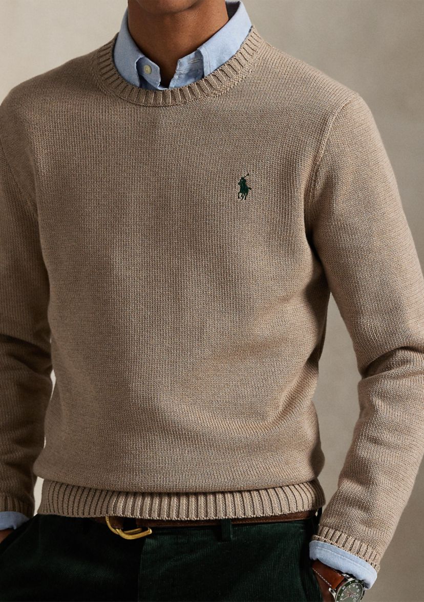 Cotton Crewneck Sweater