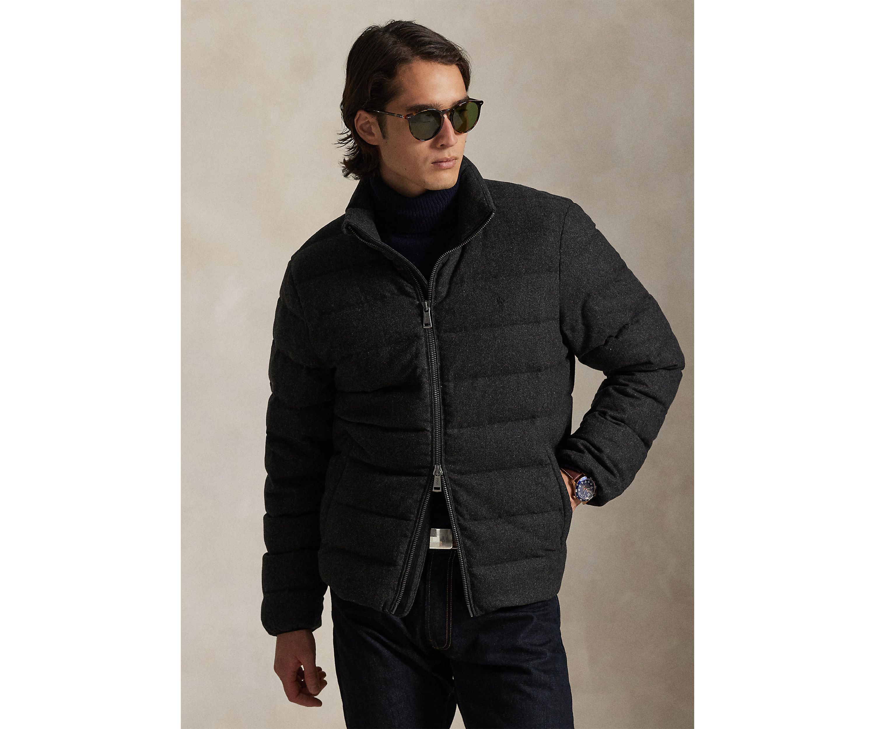The Colden Herringbone Down Jacket