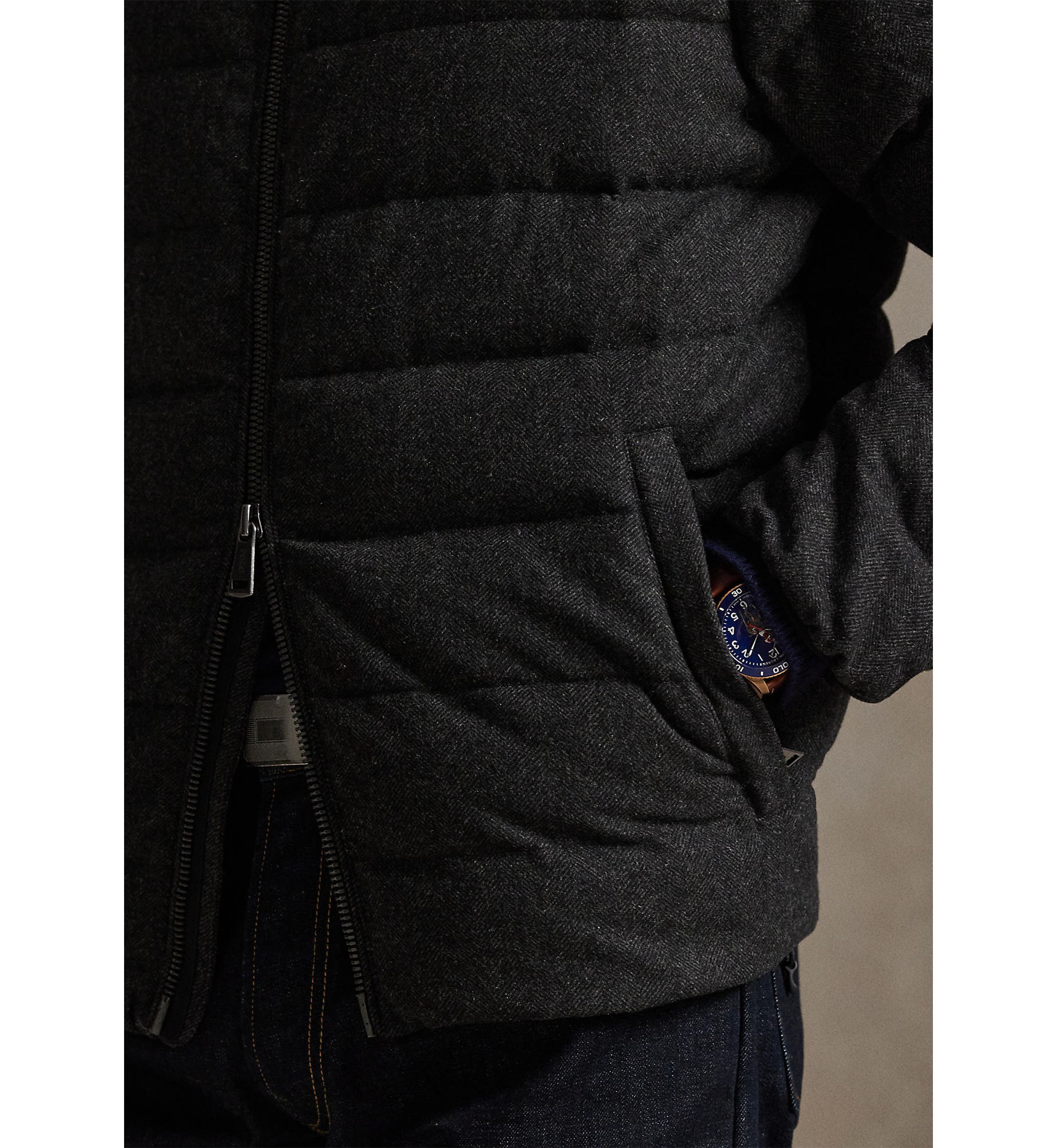 The Colden Herringbone Down Jacket