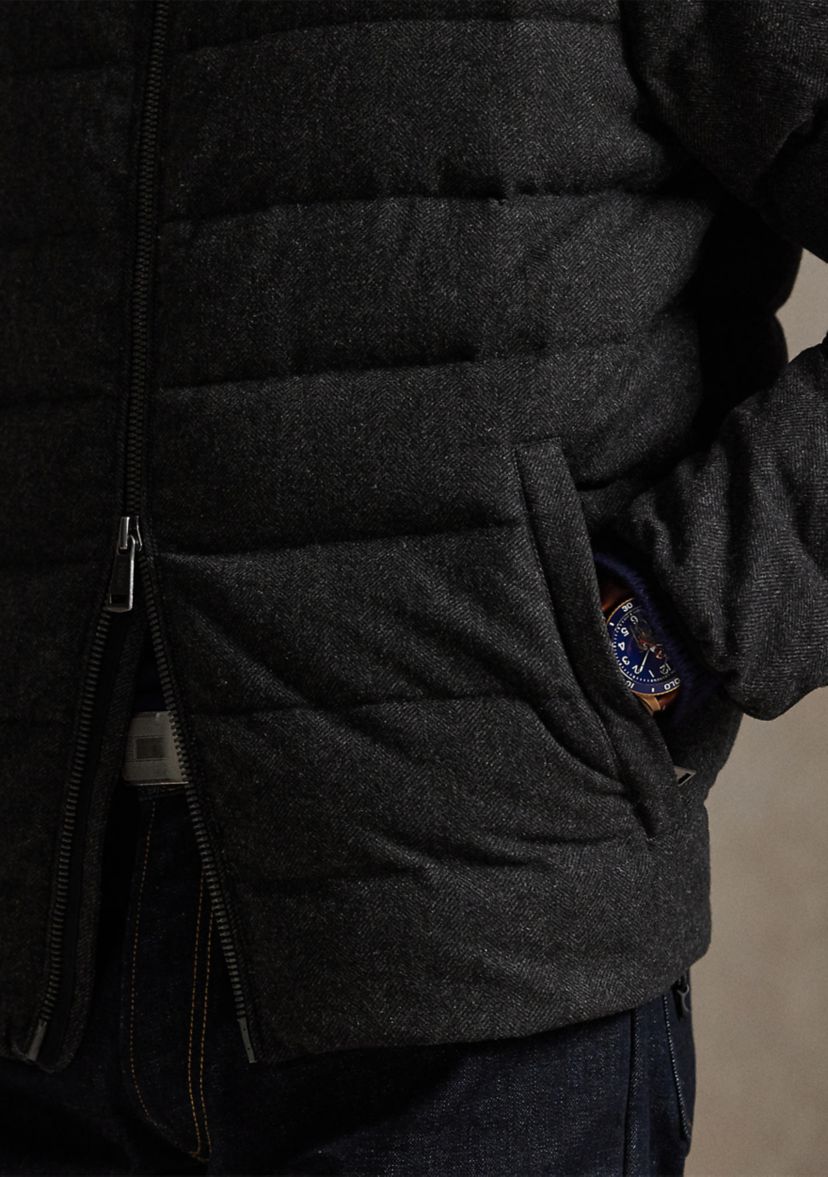 The Colden Herringbone Down Jacket