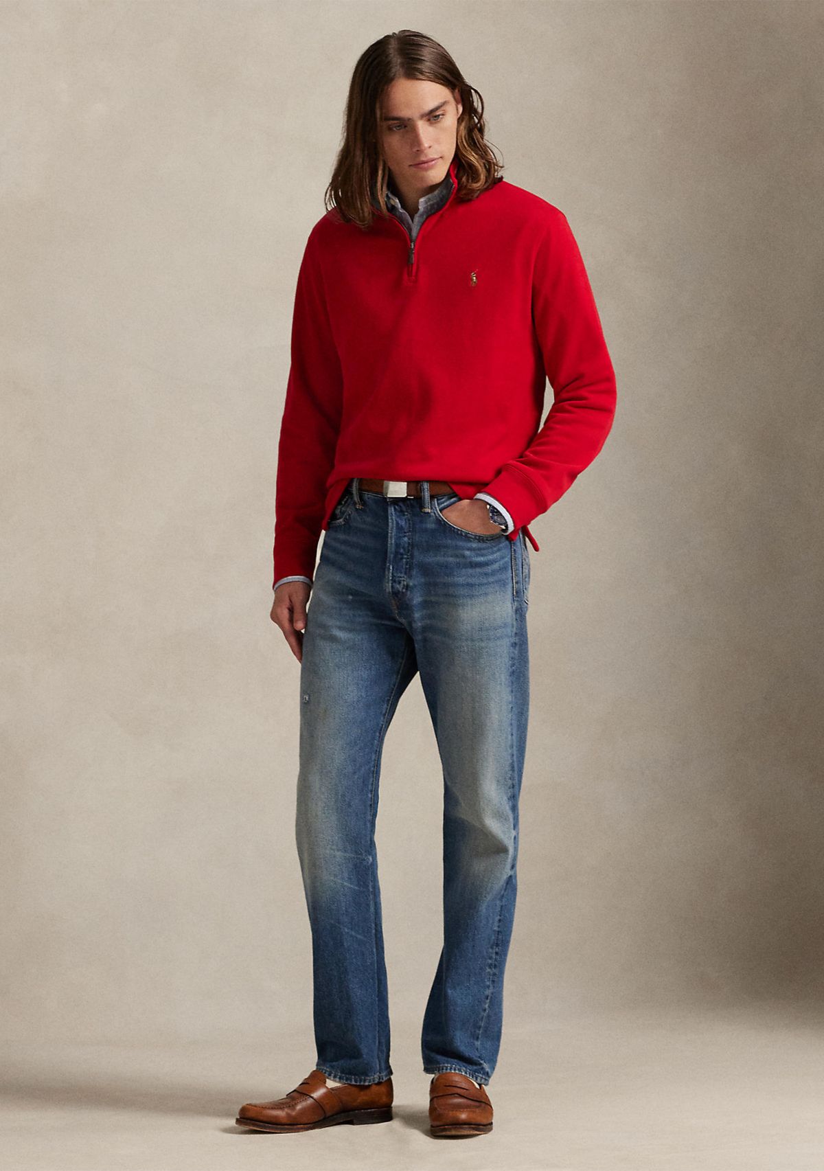 Estate-Rib Quarter-Zip Pullover