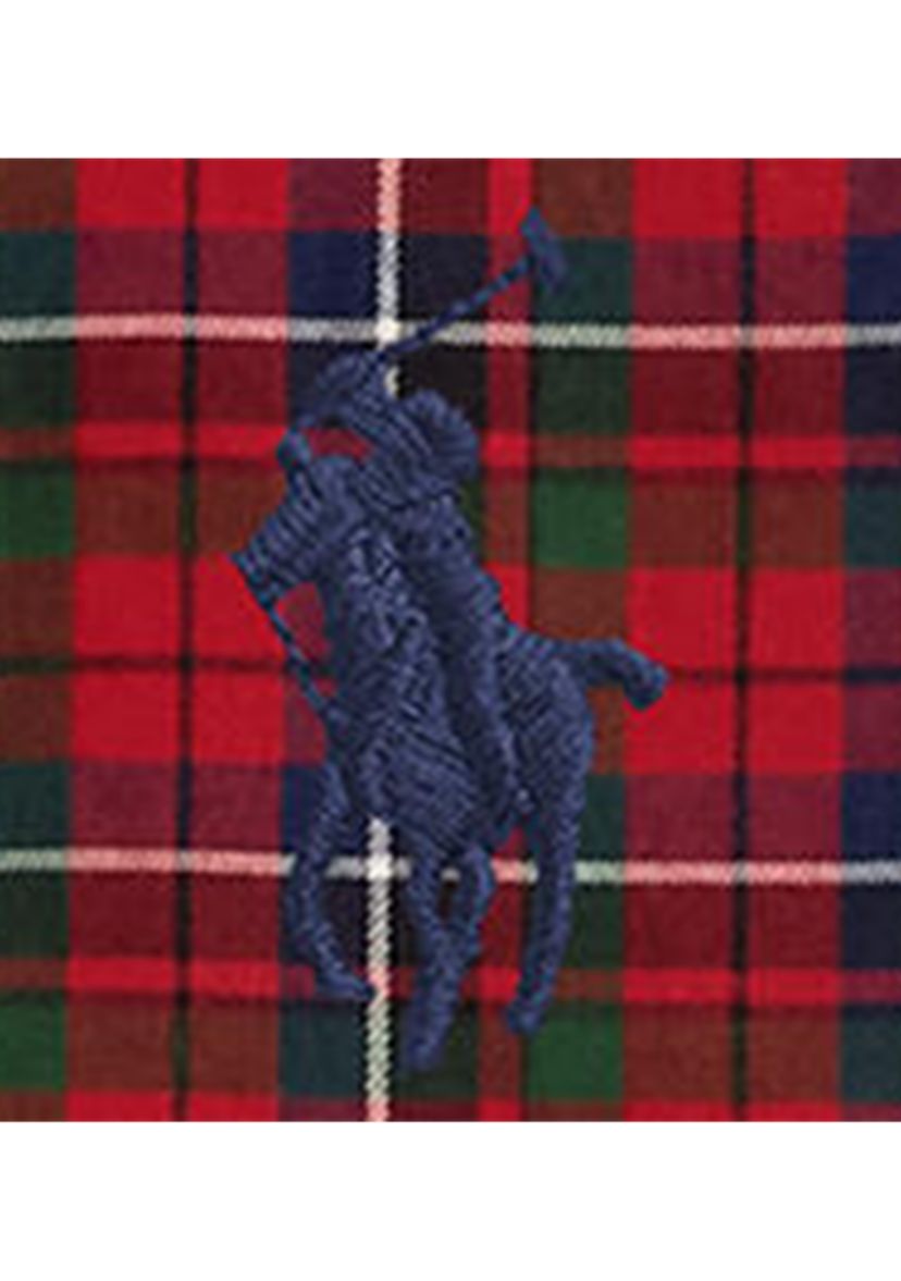 Classic Fit Plaid Twill Shirt