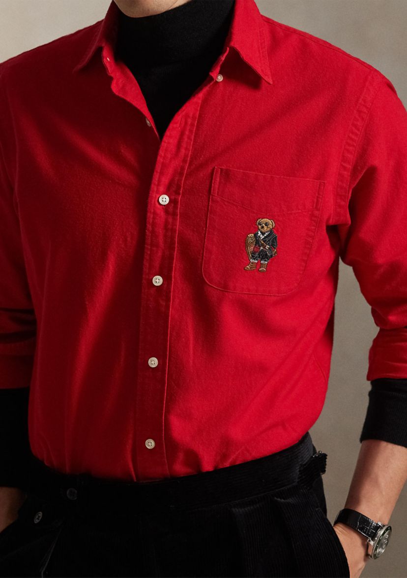 Classic Fit Polo Bear Oxford Shirt