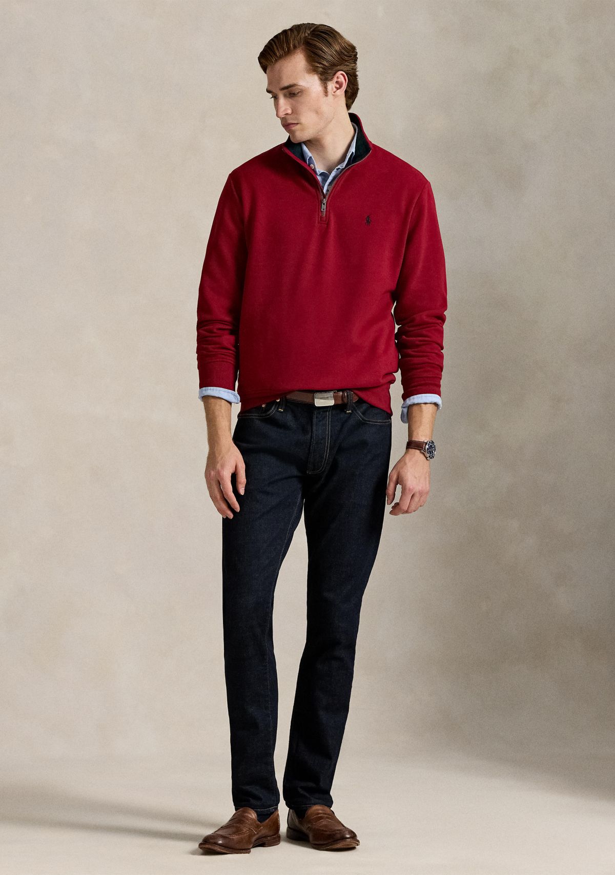 The RL Fleece Quarter-Zip Sweatshirt