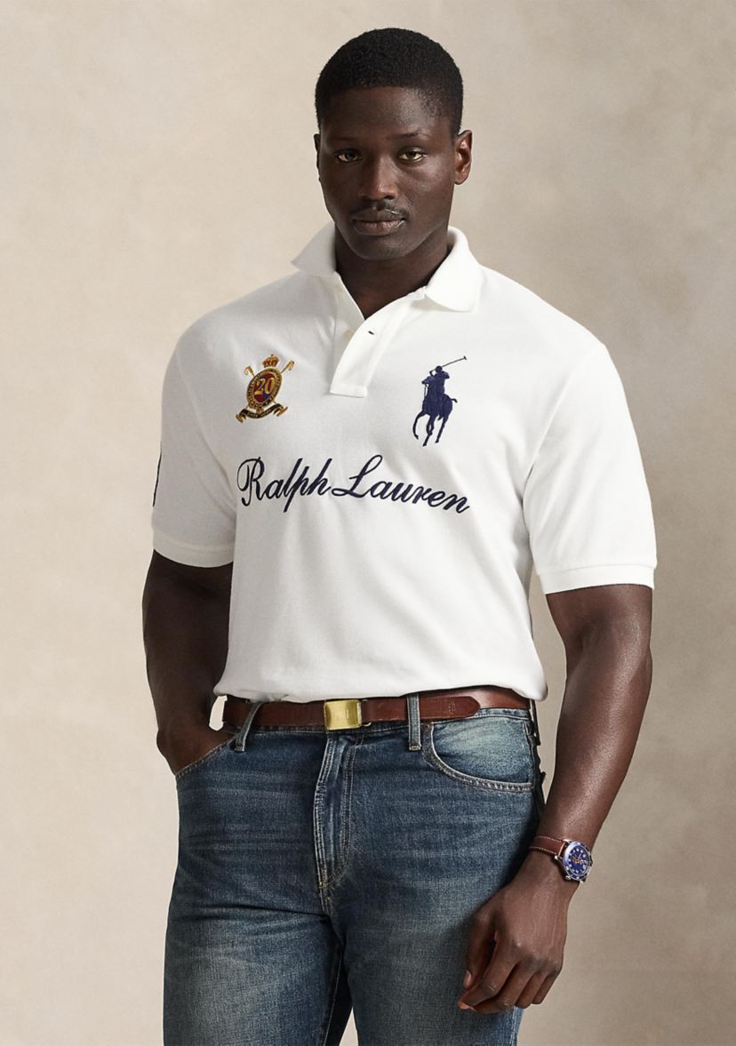 Big & Tall Big Pony 20th Anniversary Crest Polo Shirt
