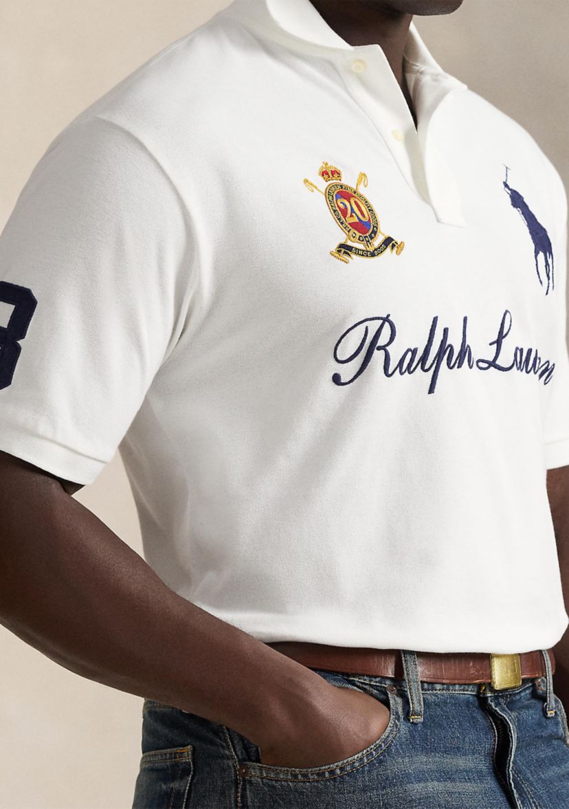 Big & Tall Big Pony 20th Anniversary Crest Polo Shirt