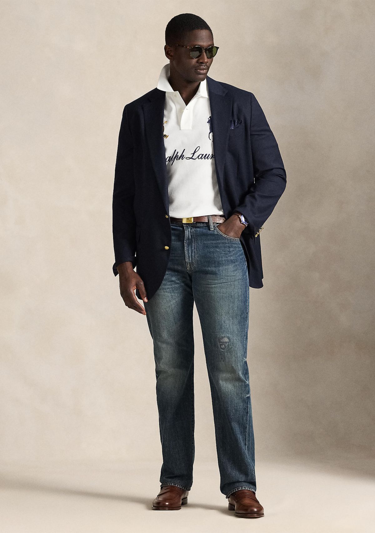 Big & Tall Big Pony 20th Anniversary Crest Polo Shirt