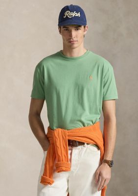 Polo Ralph Lauren Men's Classic Fit Jersey Crewneck T-Shirt, Green, XL