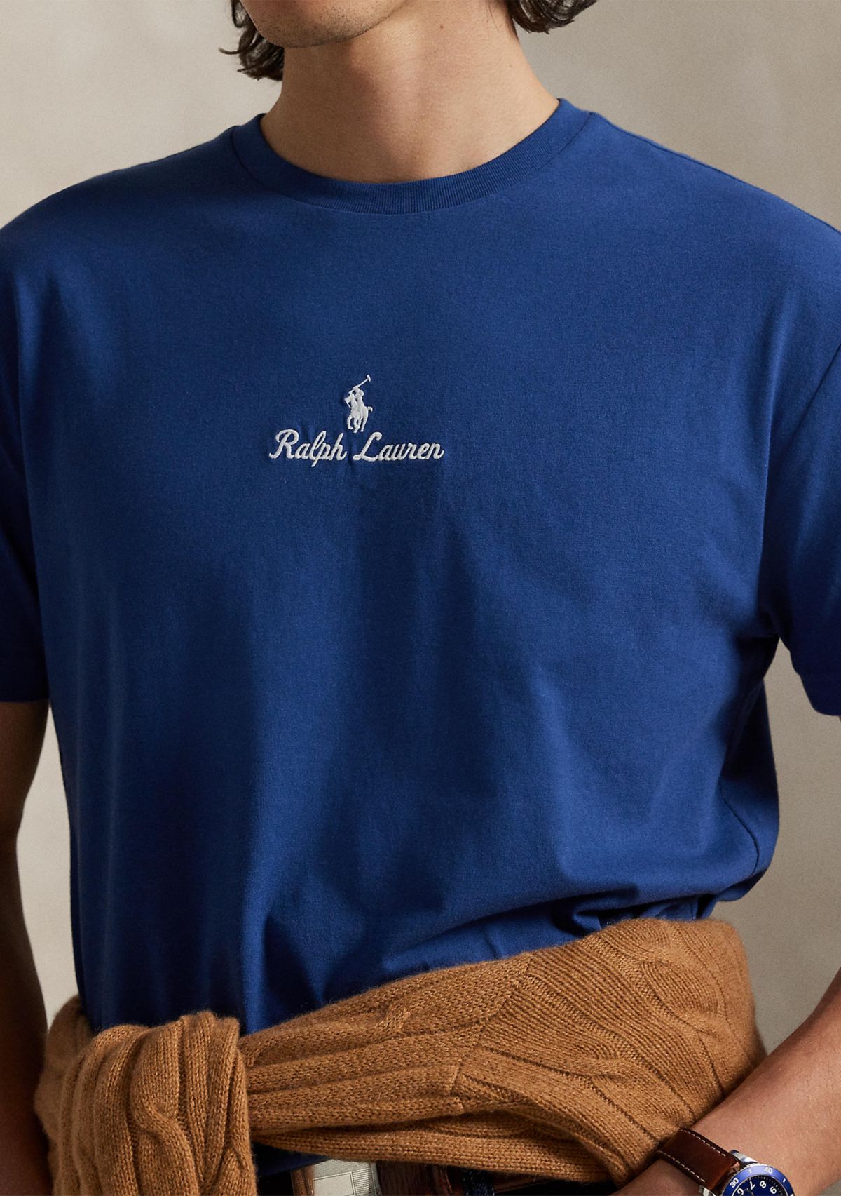 Classic Fit Logo Jersey T-Shirt