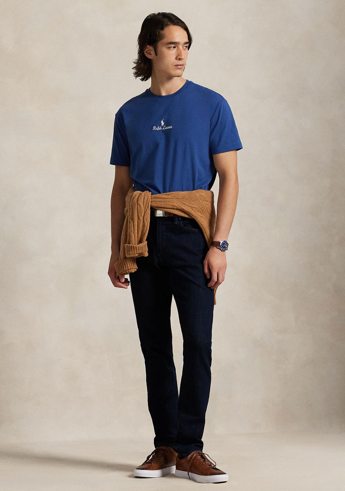 Classic Fit Logo Jersey T-Shirt