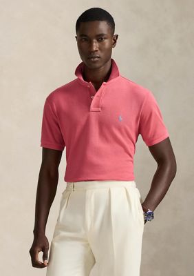 Polo Ralph Lauren Men's Iconic Mesh Polo Shirt, Red, XL