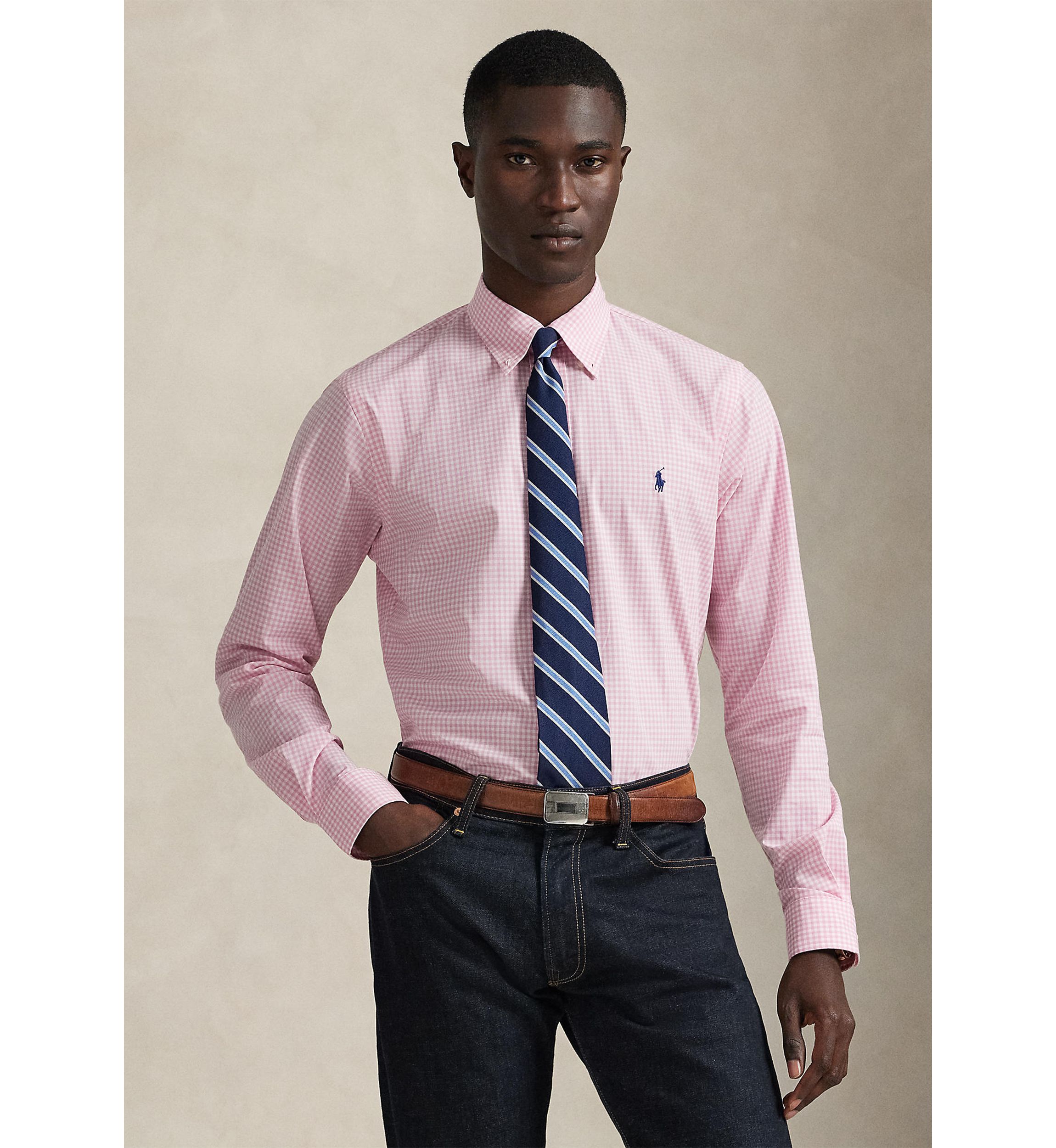 mens pink dress shirt Men's Shirts & Button-Ups White collar Size:dress size pants : 36 2.28.25 drop David's Bridal Strapless Bridesmaid This soft patchwork shirt