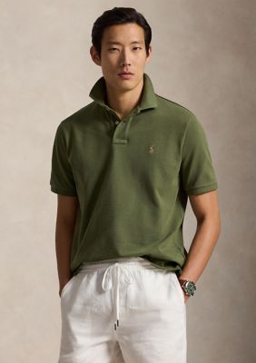 Polo Ralph Lauren Men's The Iconic Mesh Polo Shirt, Green, Medium
