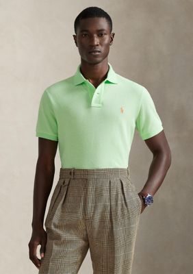 Polo Ralph Lauren Men's The Iconic Mesh Polo Shirt, Green, 2XL