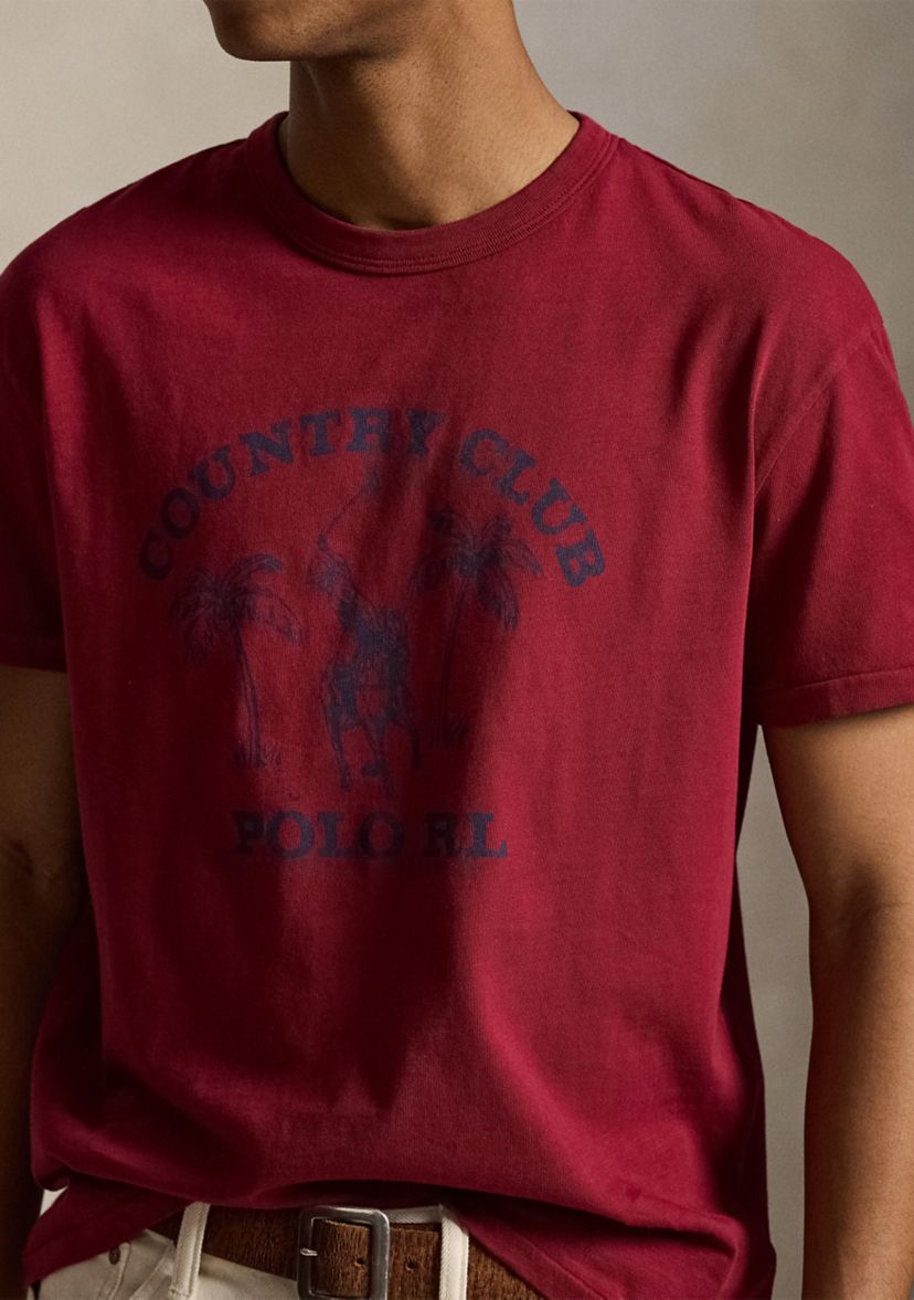 Classic Fit Jersey Graphic T-Shirt