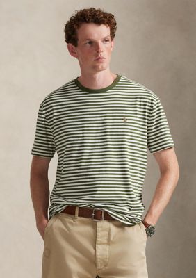 Polo Ralph Lauren Men's Classic Fit Striped Jersey T-Shirt, XL