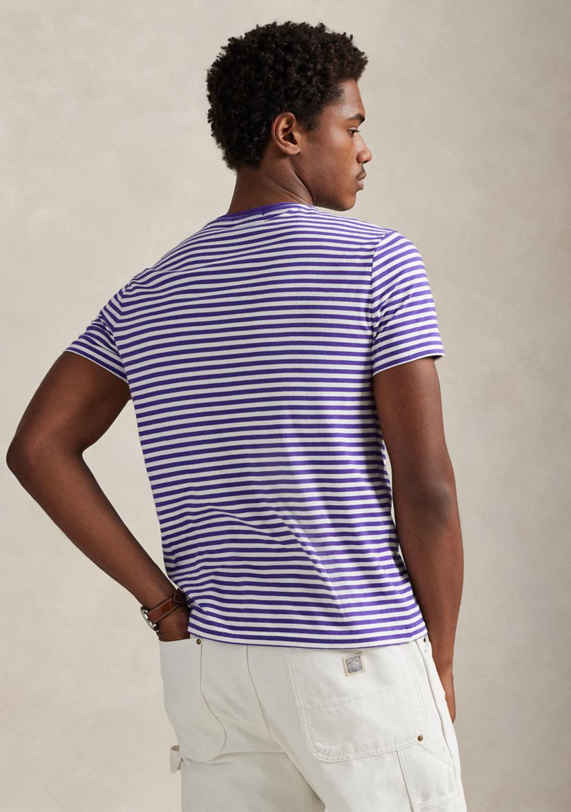 Classic Fit Striped Jersey T-Shirt