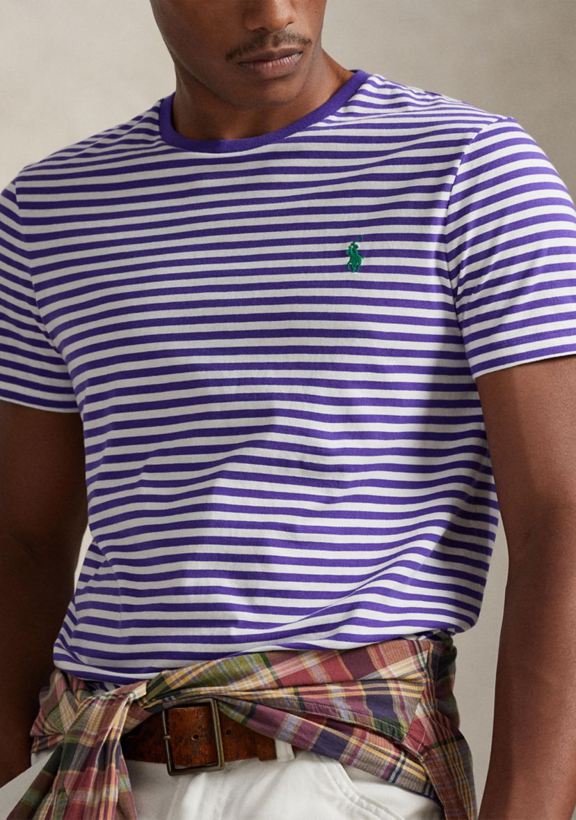 Classic Fit Striped Jersey T-Shirt