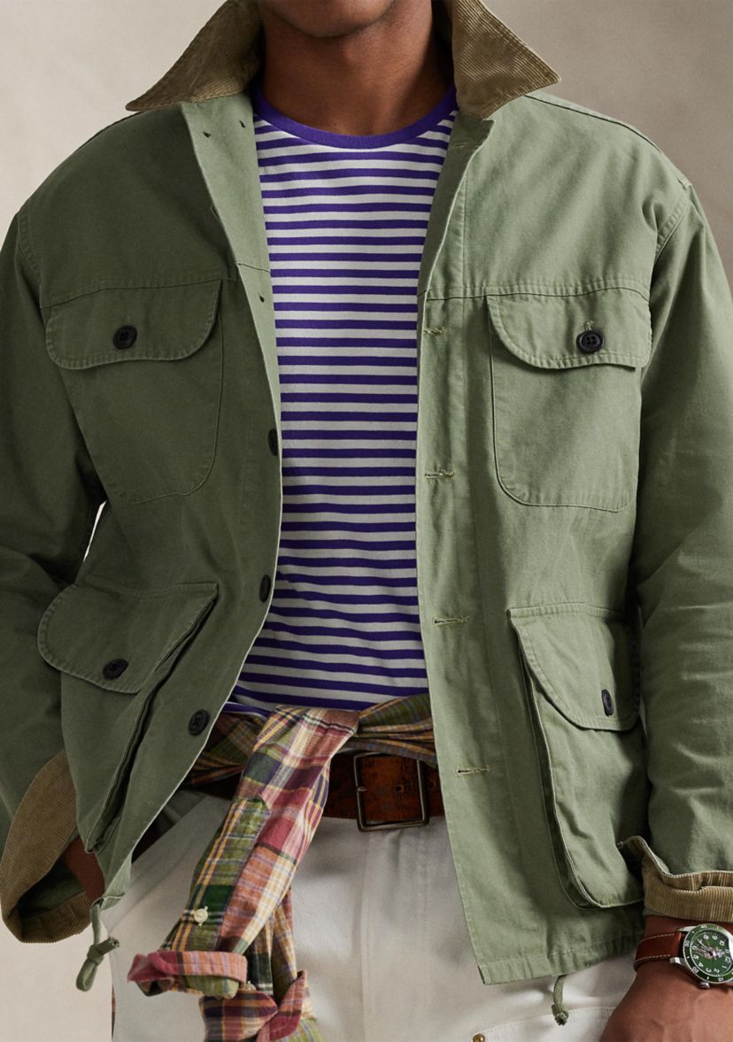 Classic Fit Striped Jersey T-Shirt