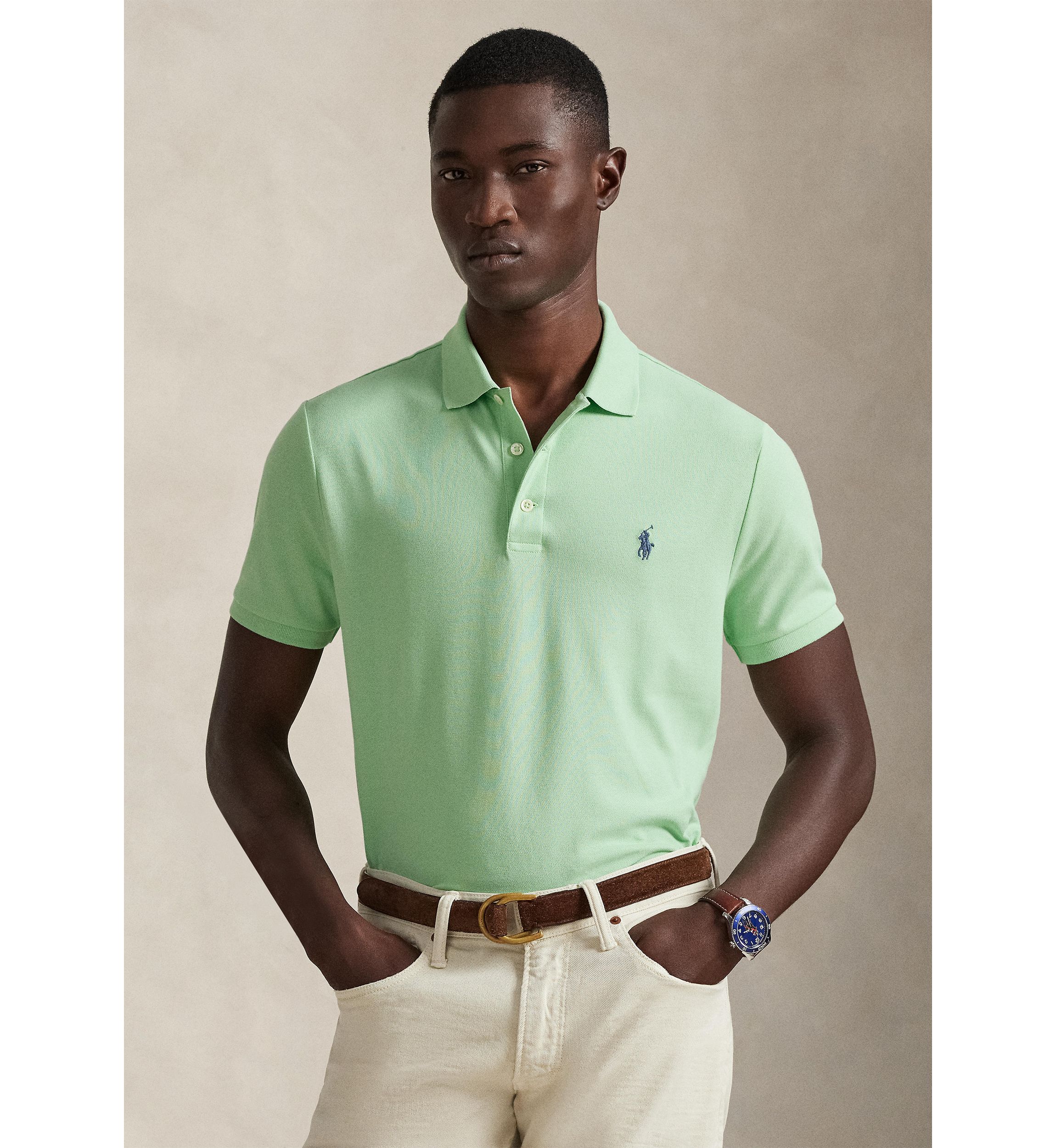 Polo Ralph Lauren Classic Fit Stretch Mesh Polo Shirt | Belk