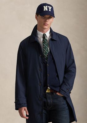 Polo Ralph Lauren Men's Southland Packable Walking Coat, Navy Blue, Medium