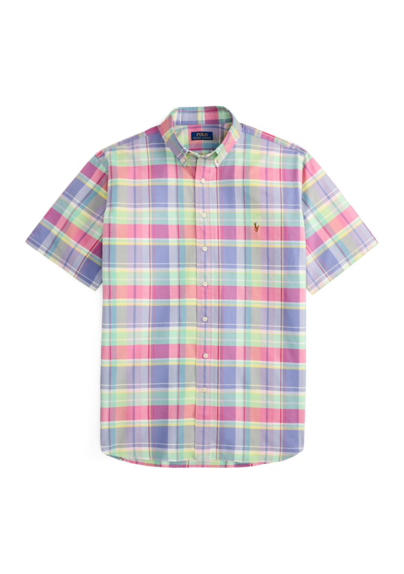 Polo Ralph Lauren Big & Tall Plaid Oxford Shirt | Belk