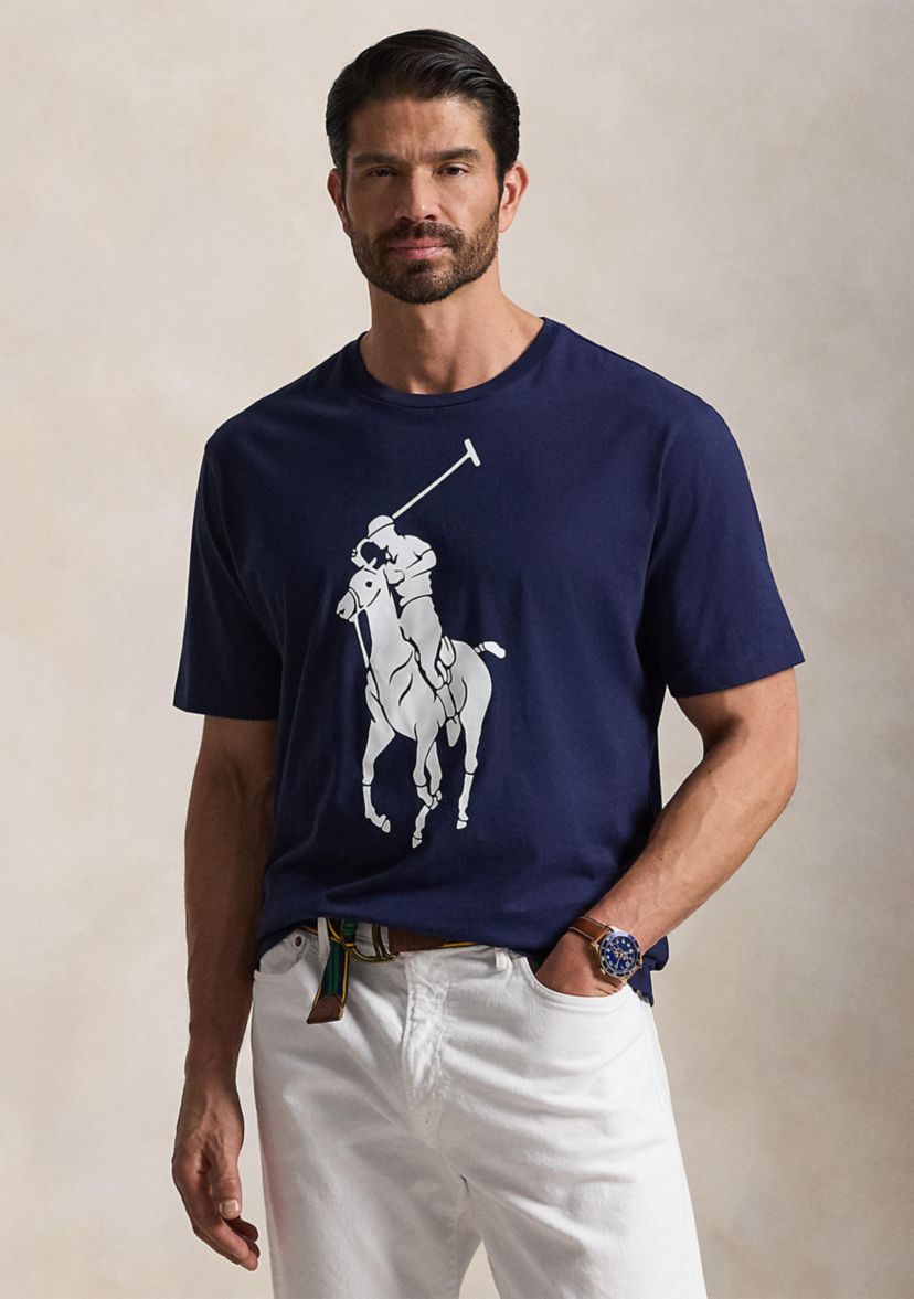 Polo Ralph Lauren Big & Tall Big Pony Jersey T-Shirt | Belk
