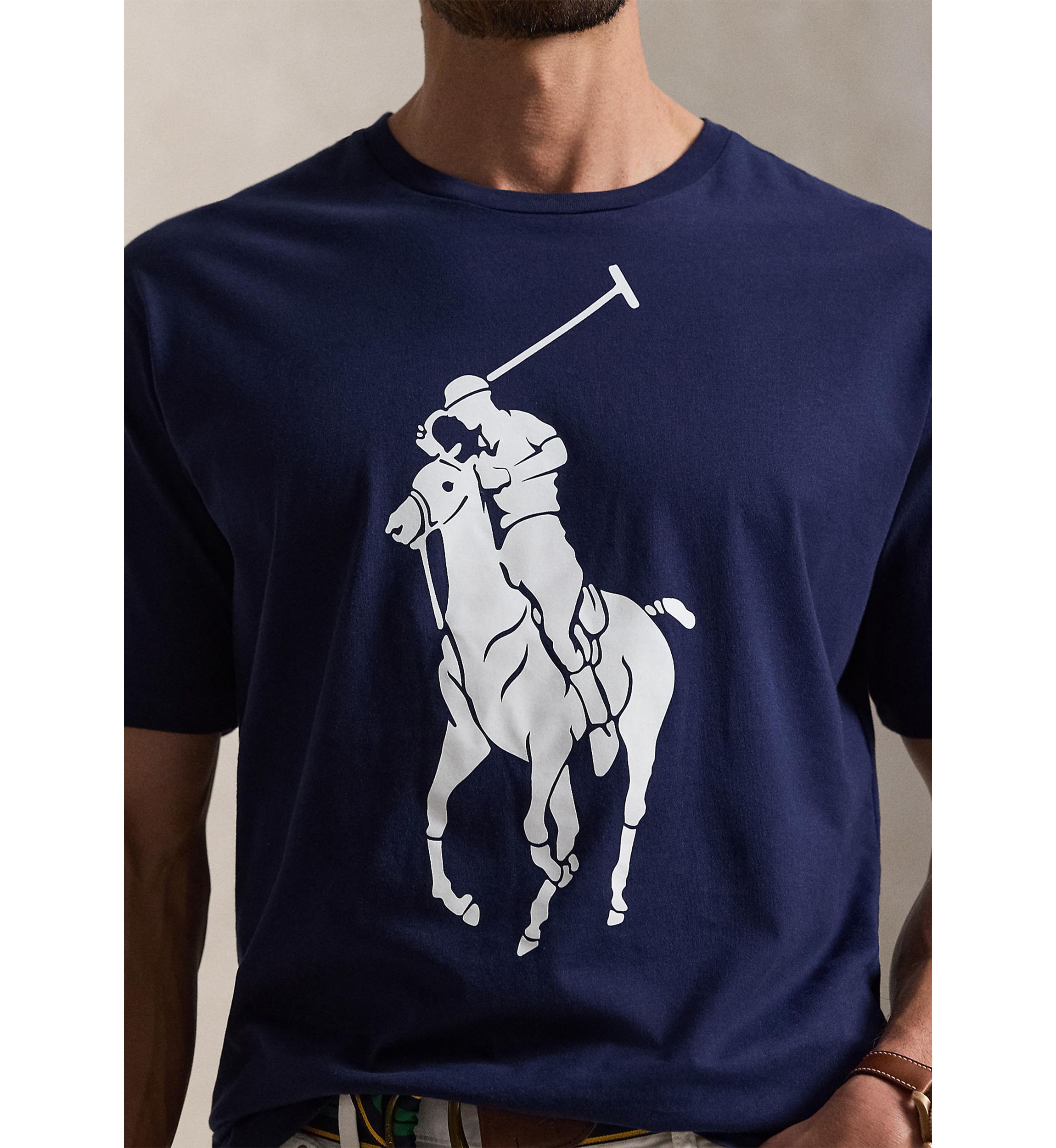 Polo Ralph Lauren Big & Tall Big Pony Jersey T-Shirt | Belk