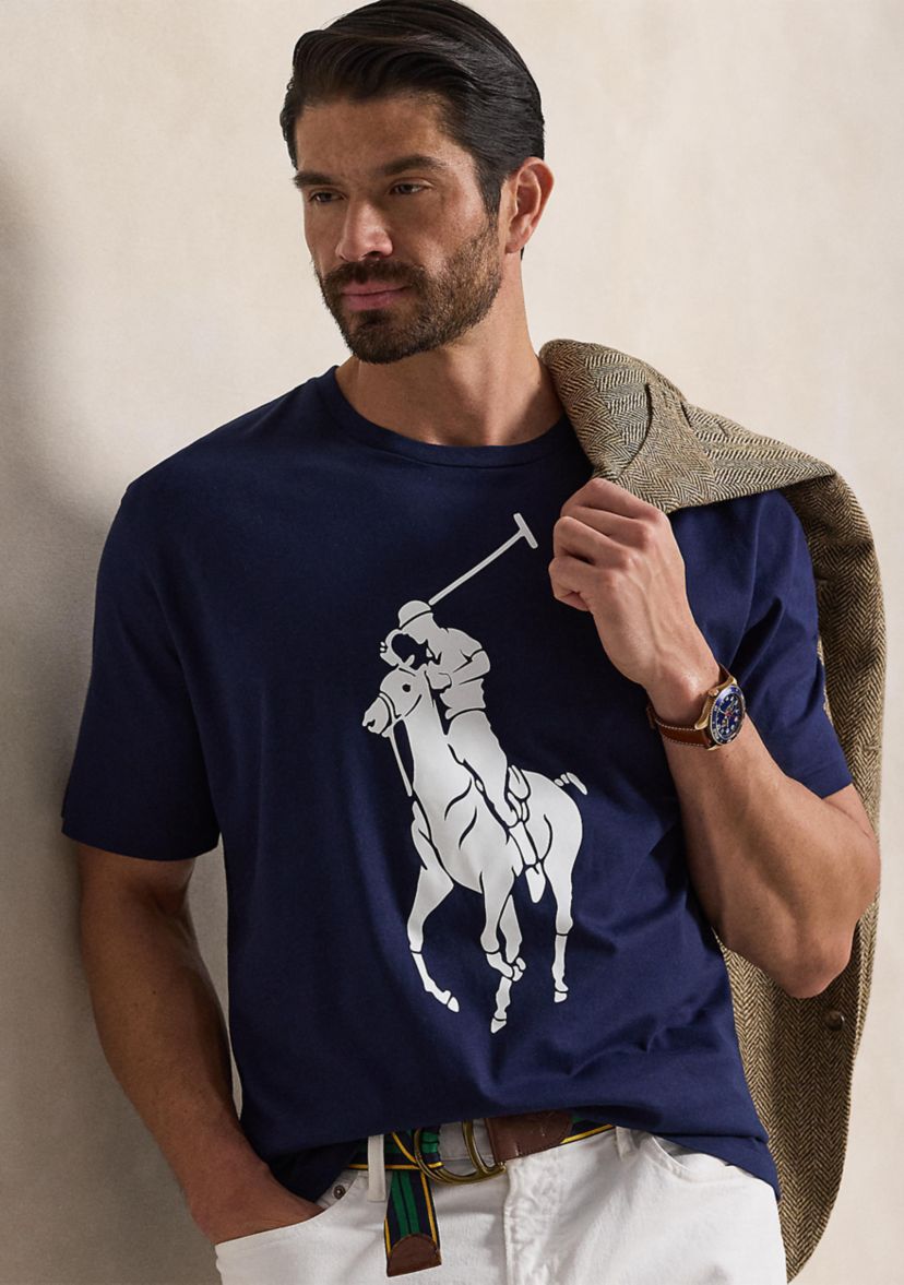Polo Ralph Lauren Big & Tall Big Pony Jersey T-Shirt | Belk